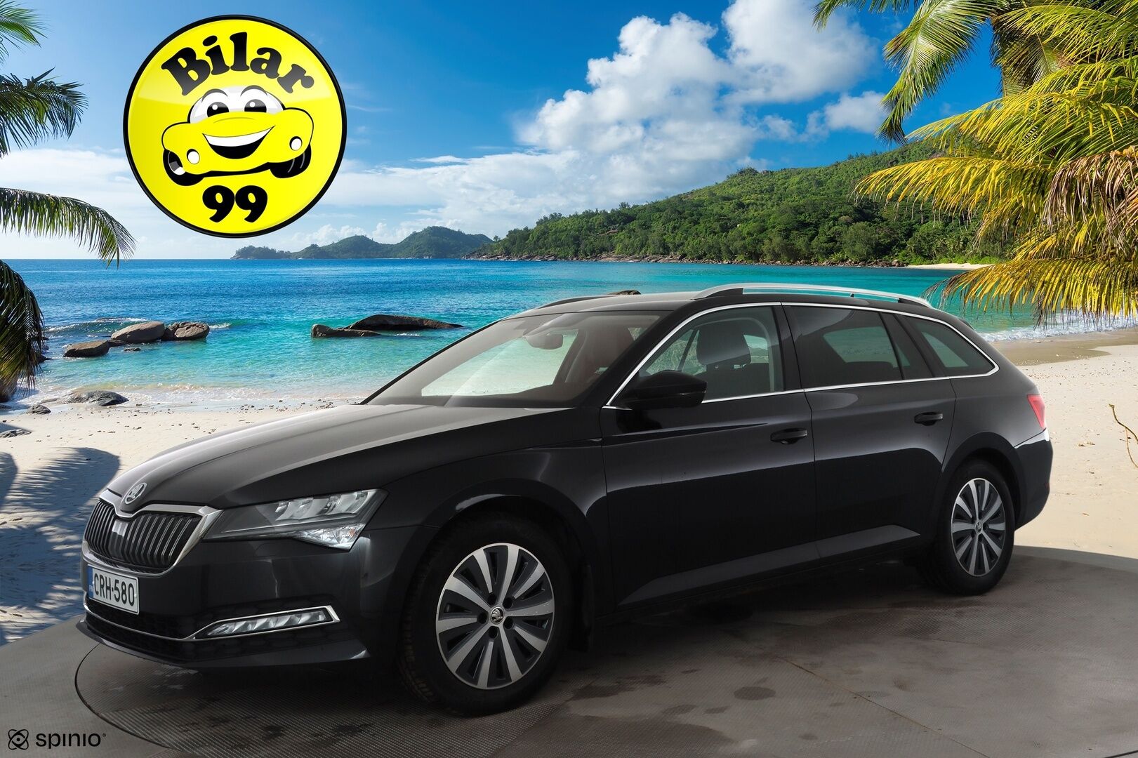 Skoda Superb 2023 Combi 1.5 TSI ACT Style BusinessLine DSG * ACC / P.kamera / LED / Navi / Muistipenkit / Webasto * - 1.Om Suomi-auto / Kahdet renkaat aluvanteilla / Merkkihuollettu