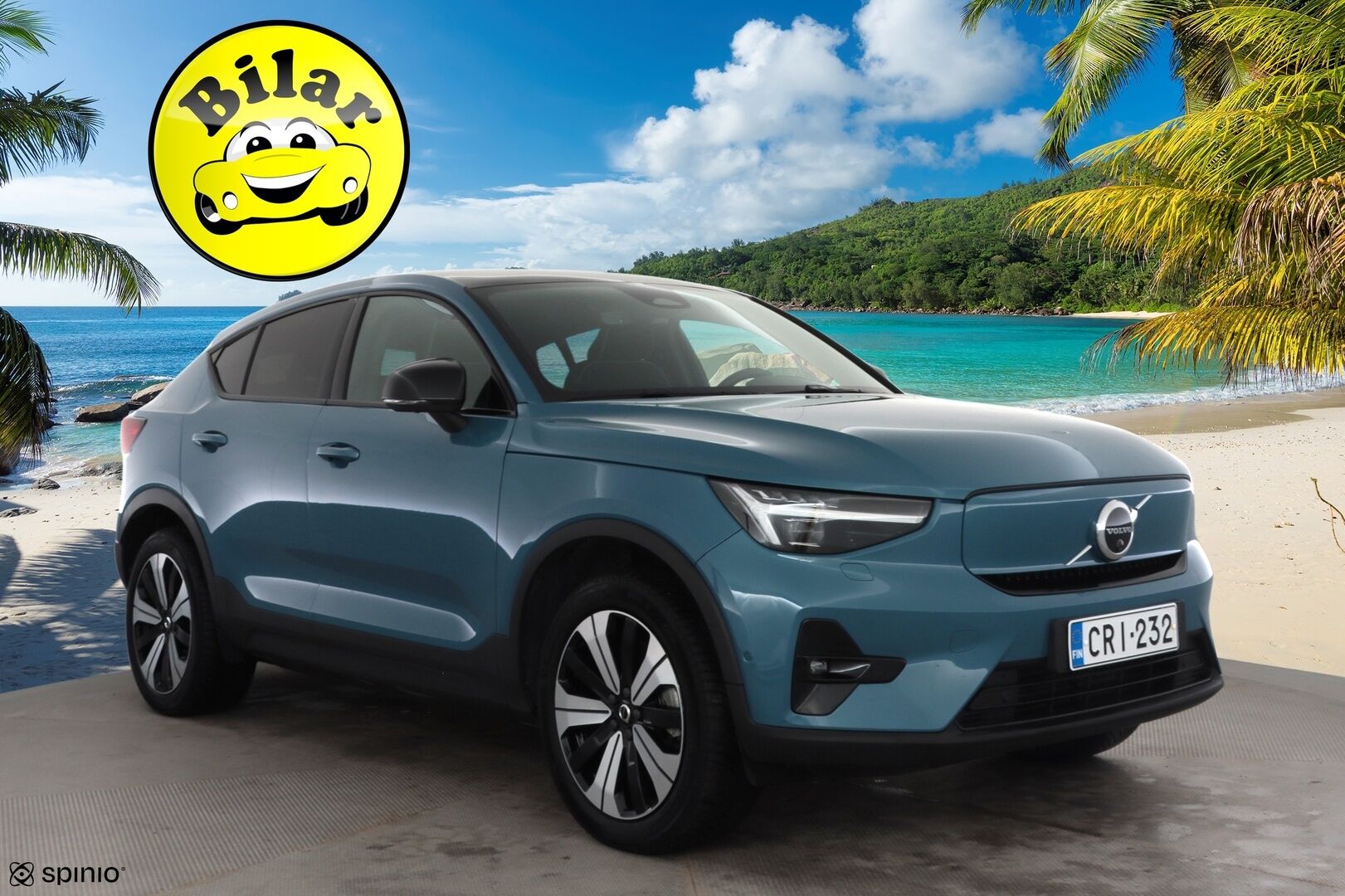 Volvo C40 2023 Recharge Twin Ultimate aut - | ACC | ILP | Koukku | Pixel-LED | Harman/Kardon | Lasikatto | Muistipenkki | Nahka-alcantara | BLIS | Pilot Assist | 2x renkaat aluin |