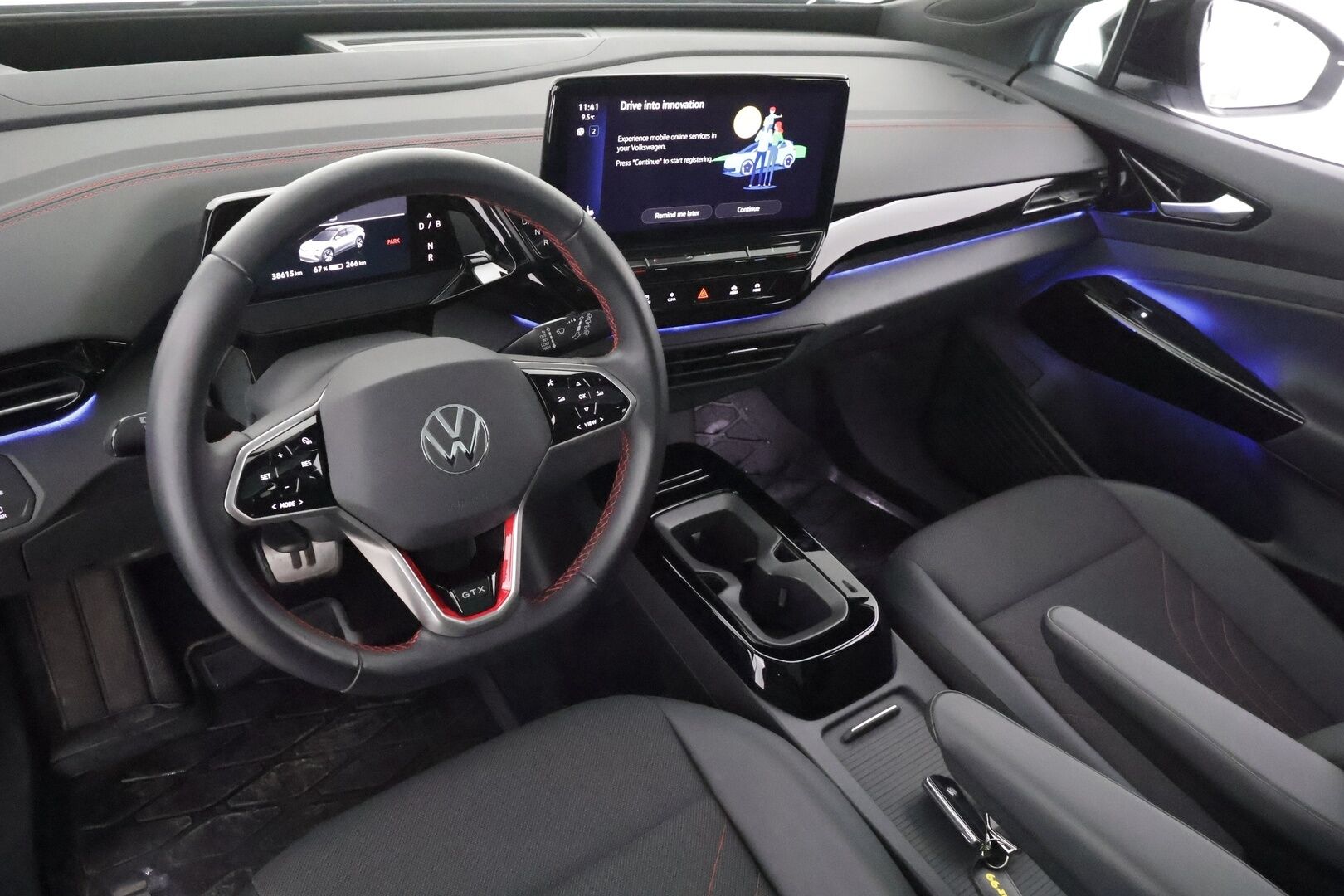 Volkswagen ID.4 2023 GTX Dual Motor AWD, akku 77 kWh * ACC / ILP / Koukku / 360° / Lasikatto / IQ.Light / Navi / Keyless / Puolinahat * - 1.Om Suomi-auto / Kahdet renkaat aluvanteilla / Merkkihuollettu - HULLUT AVAJAISHULINAT KORKOTARJOUS 3,29 %