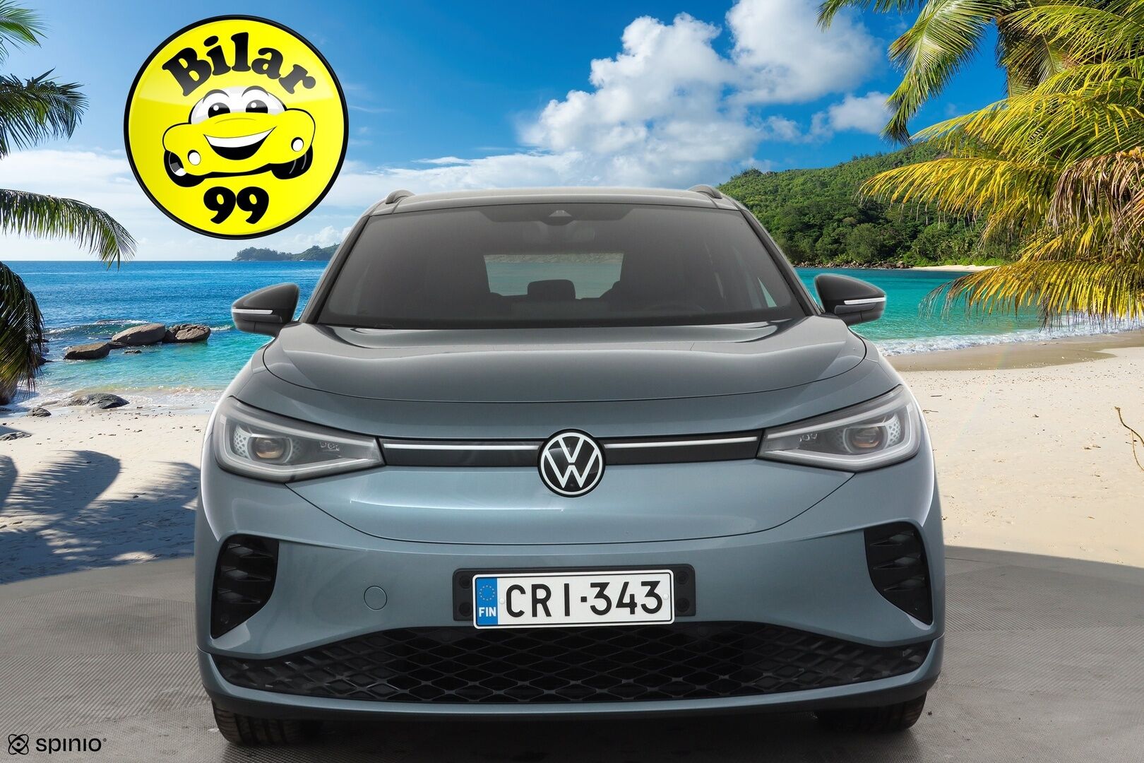 Volkswagen ID.4 2023 GTX Dual Motor AWD, akku 77 kWh * ACC / ILP / Koukku / 360° / Lasikatto / IQ.Light / Navi / Keyless / Puolinahat * - 1.Om Suomi-auto / Kahdet renkaat aluvanteilla / Merkkihuollettu - HULLUT AVAJAISHULINAT KORKOTARJOUS 3,29 %