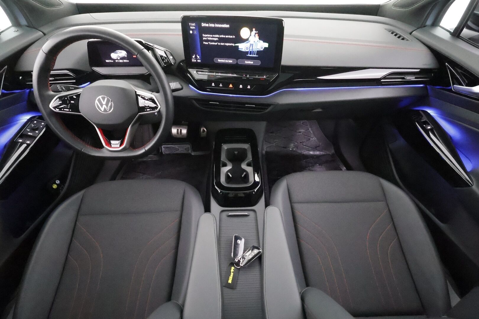 Volkswagen ID.4 2023 GTX Dual Motor AWD, akku 77 kWh * ACC / ILP / Koukku / 360° / Lasikatto / IQ.Light / Navi / Keyless / Puolinahat * - 1.Om Suomi-auto / Kahdet renkaat aluvanteilla / Merkkihuollettu - HULLUT AVAJAISHULINAT KORKOTARJOUS 3,29 %