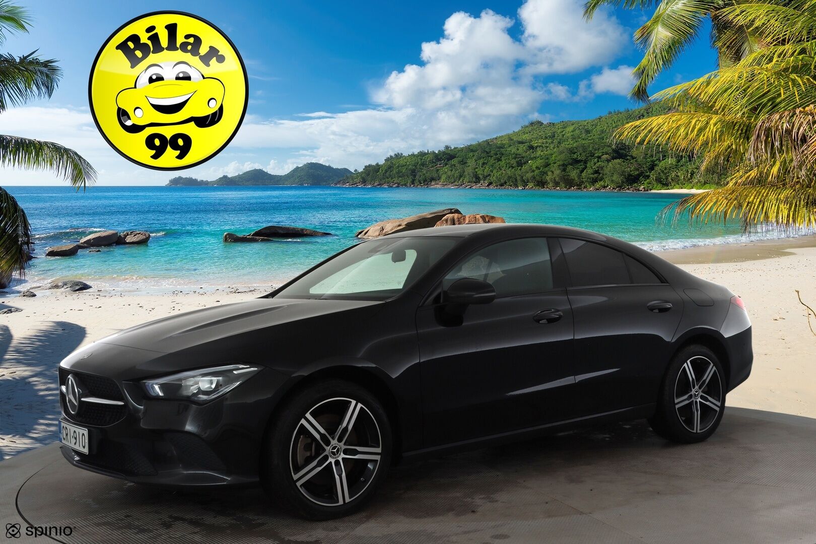 Mercedes-Benz CLA 2023 250 e A Business * 1.Om Suomi-auto / Vakkari / P.kamera / LED / Puolinahat * - Kahdet renkaat aluvanteilla - HULLUT JOULUT KORKOTARJOUS 2,49% 