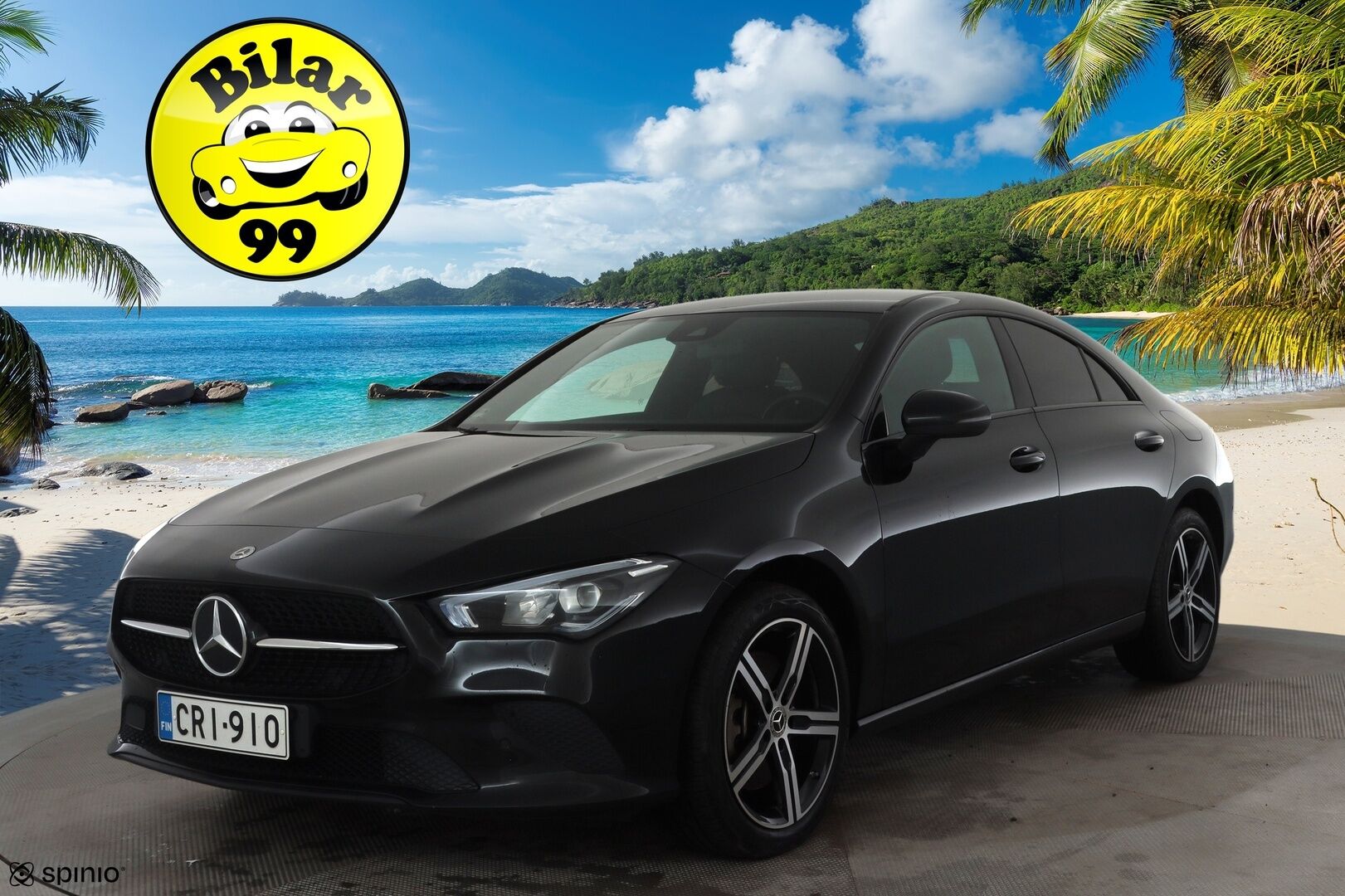 Mercedes-Benz CLA 2023 250 e A Business * 1.Om Suomi-auto / Vakkari / P.kamera / LED / Puolinahat * - 2x Renkaat ja vanteet!