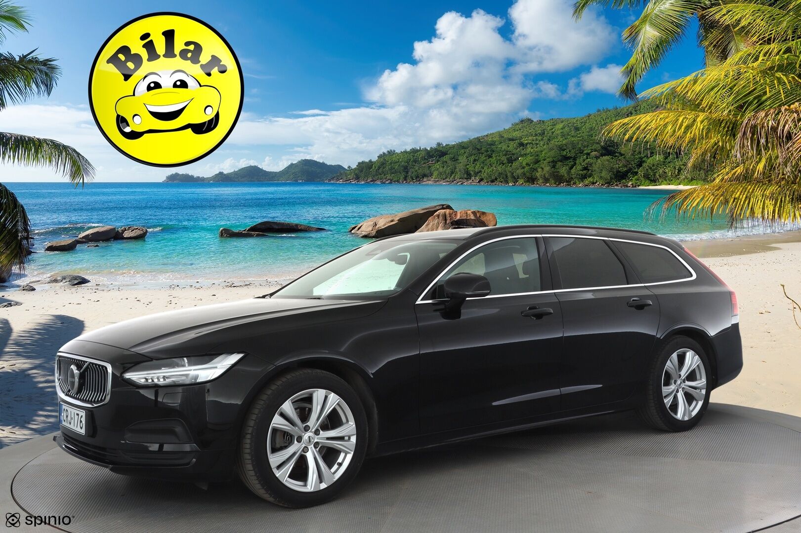 Volvo V90 2023 B4 MHEV Business Core aut - | 1-om Suomi-auto| Webasto | Koukku | ACC | LED | P.Tutka | Puolinahat | Navi | Kaistavahti | Keyless | Apple&Android | Kahdet renkaat | Merkkihuollot | 