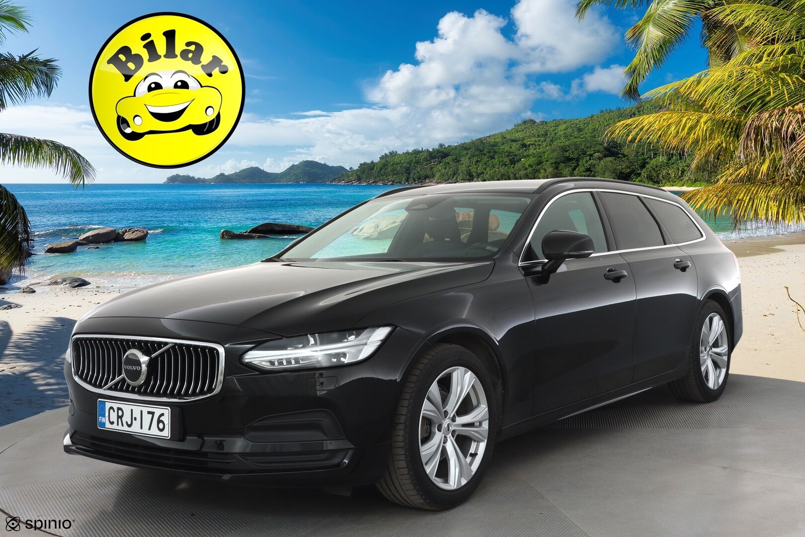 Volvo V90 2023 B4 MHEV Business Core aut - | Webasto | Koukku | ACC | LED | P.Tutka | Puolinahat | Navi | Kaistavahti | Keyless | Apple&Android | 1-om Suomi-auto | Kahdet renkaat | Merkkihuollot |