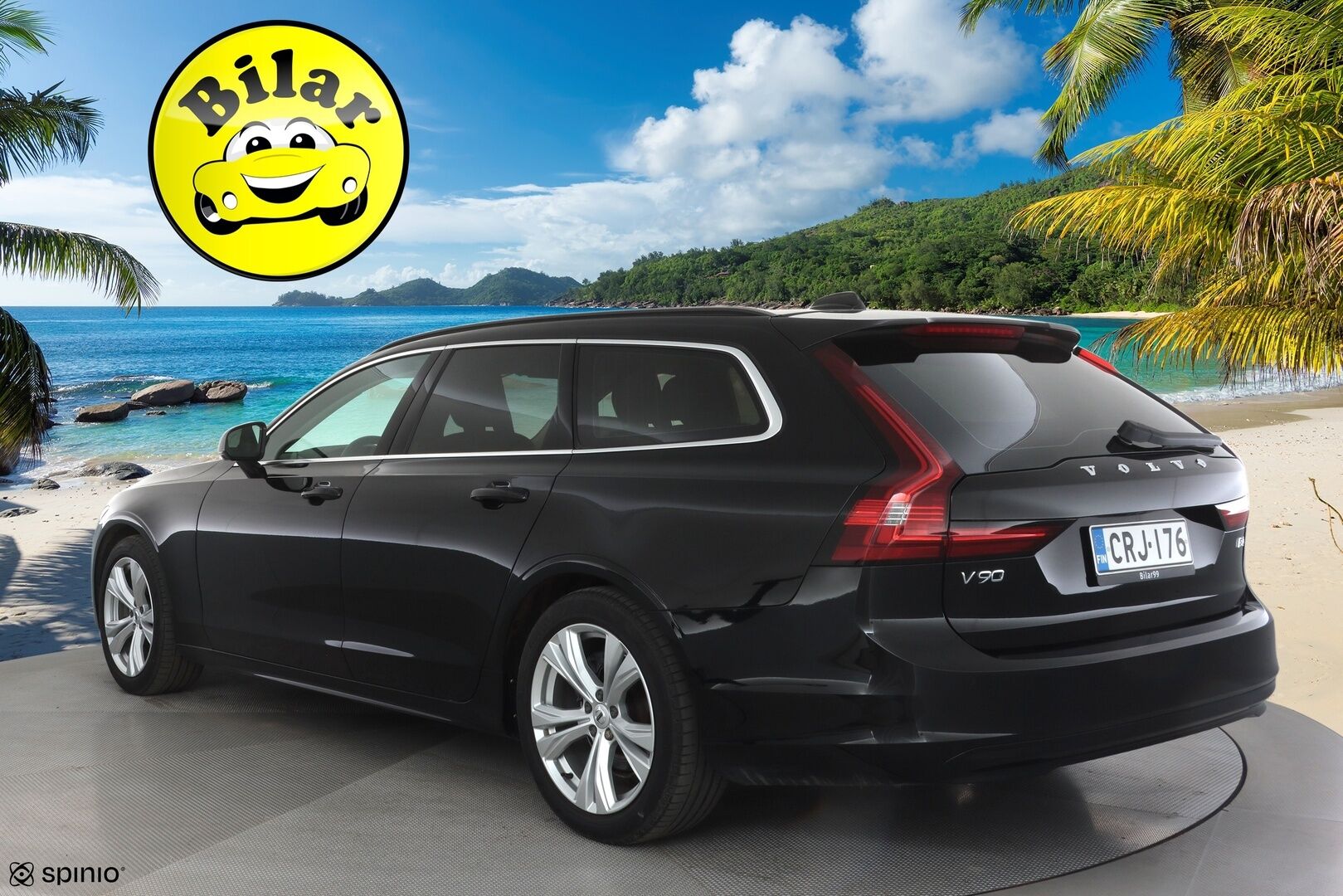 Volvo V90 2023 B4 MHEV Business Core aut - | Webasto | Koukku | ACC | LED | P.Tutka | Puolinahat | Navi | Kaistavahti | Keyless | Apple&Android | 1-om Suomi-auto | Kahdet renkaat | Merkkihuollot |