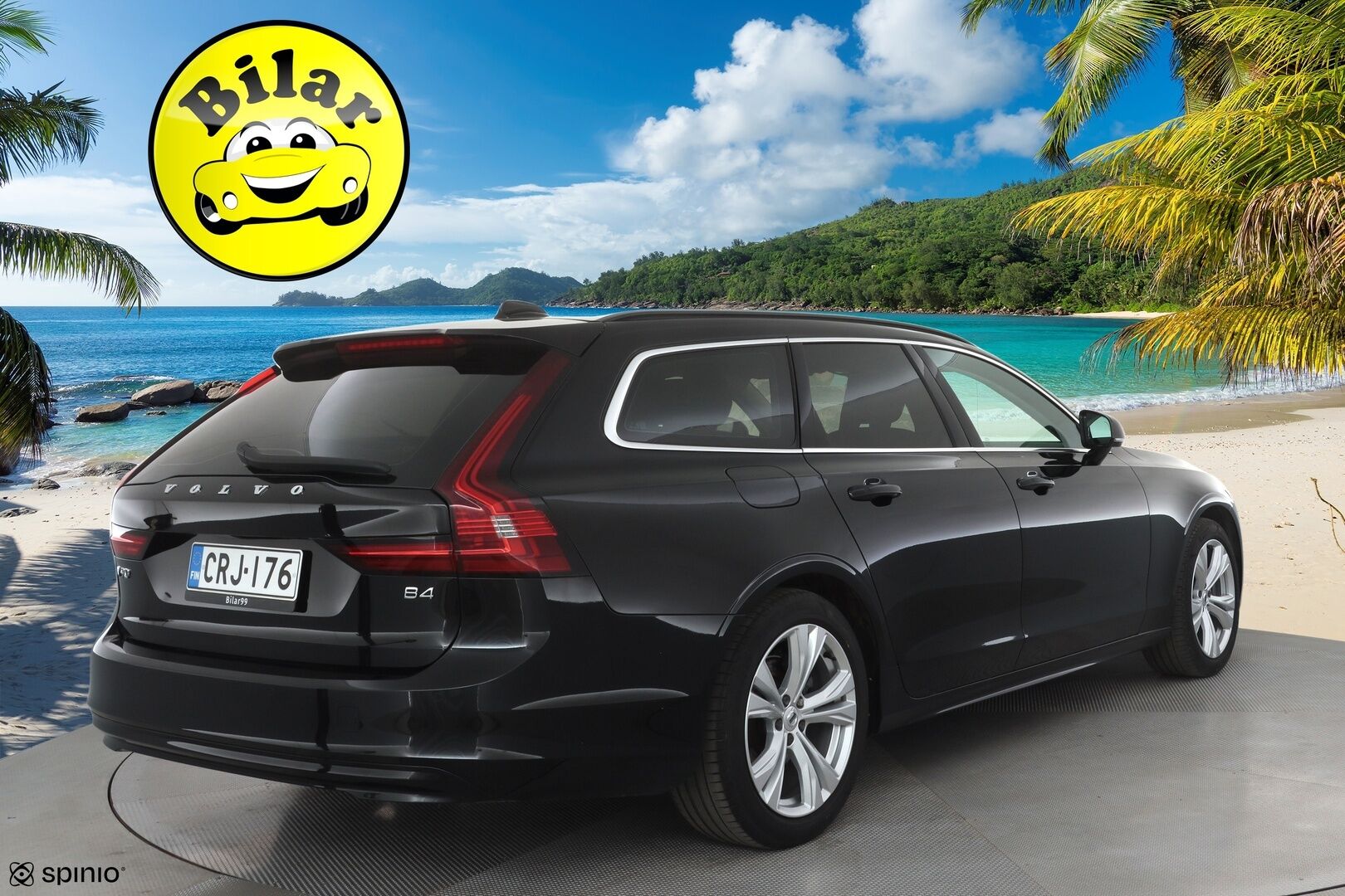 Volvo V90 2023 B4 MHEV Business Core aut - | Webasto | Koukku | ACC | LED | P.Tutka | Puolinahat | Navi | Kaistavahti | Keyless | Apple&Android | 1-om Suomi-auto | Kahdet renkaat | Merkkihuollot |