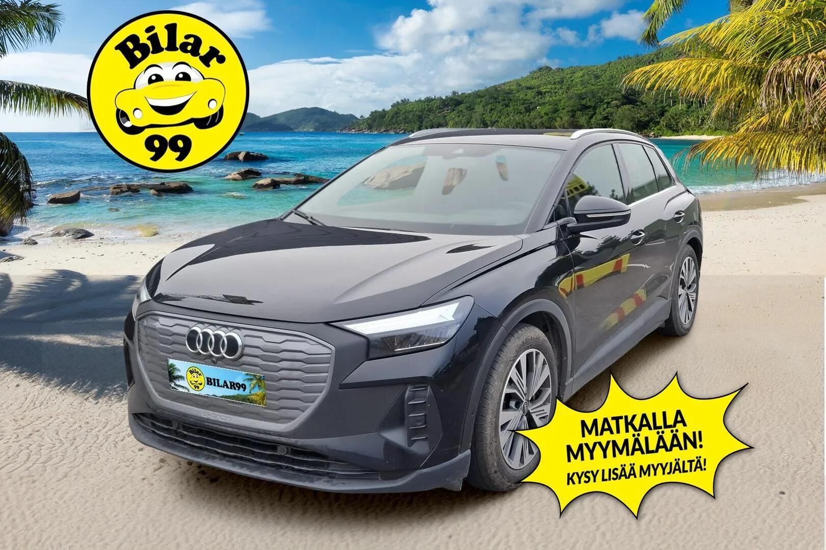 Audi Q4 e-tron 2023 45 e-tron quattro -  | 1-Omisteinen Suomi-auto | ACC | Koukku | HUD | SONOS | MMI+ | P.kamera | Lämpöpumppu |