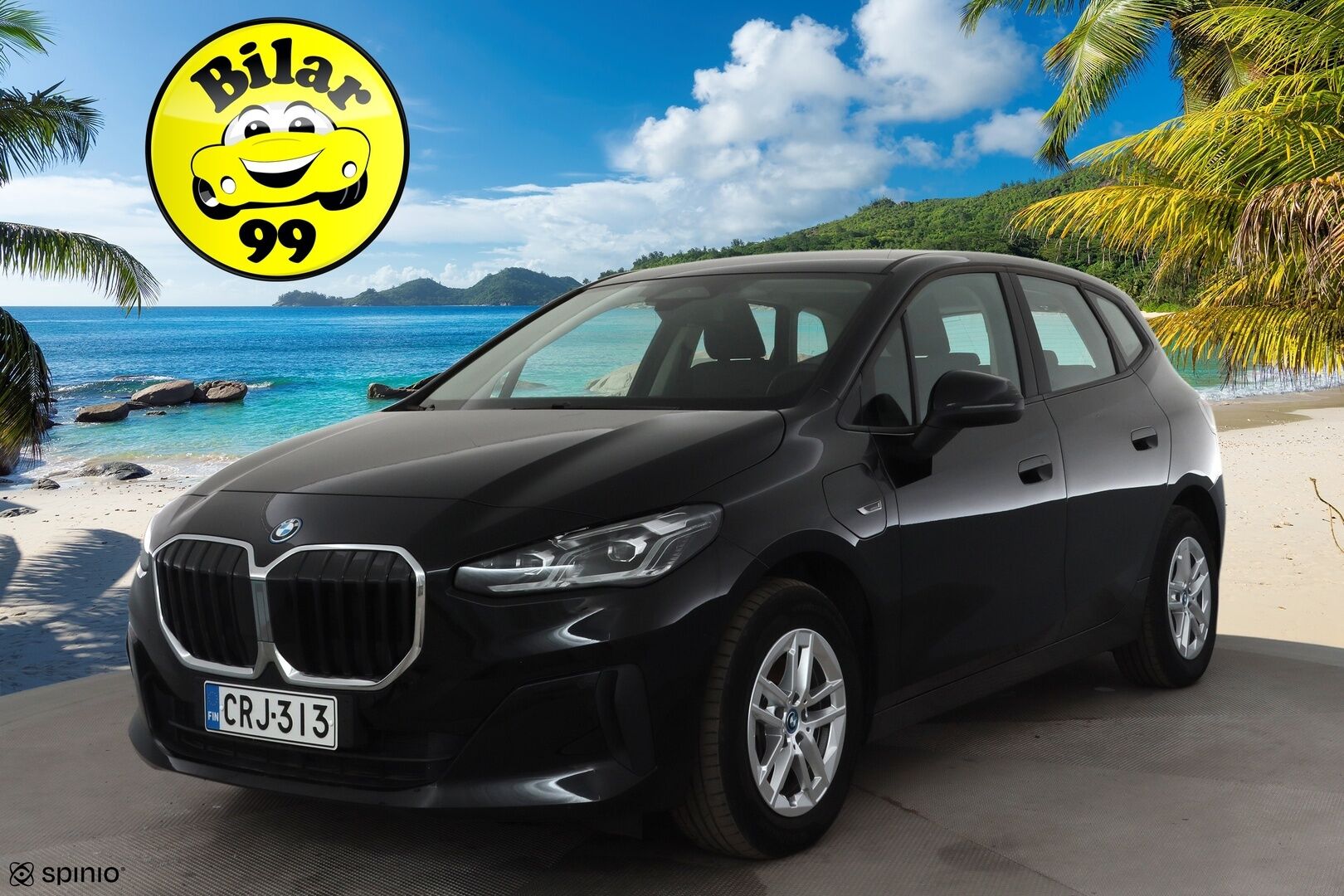 BMW 225 2023 U06 Active Tourer 225e xDrive Charged Edition * ACC / H&K / Comfort Access / P.kamera / Adapt.LED / Navi * - 1.Om Suomi-auto / Kahdet renkaat aluvanteilla - HULLU BLACKWEEK KORKOTARJOUS 2,49%