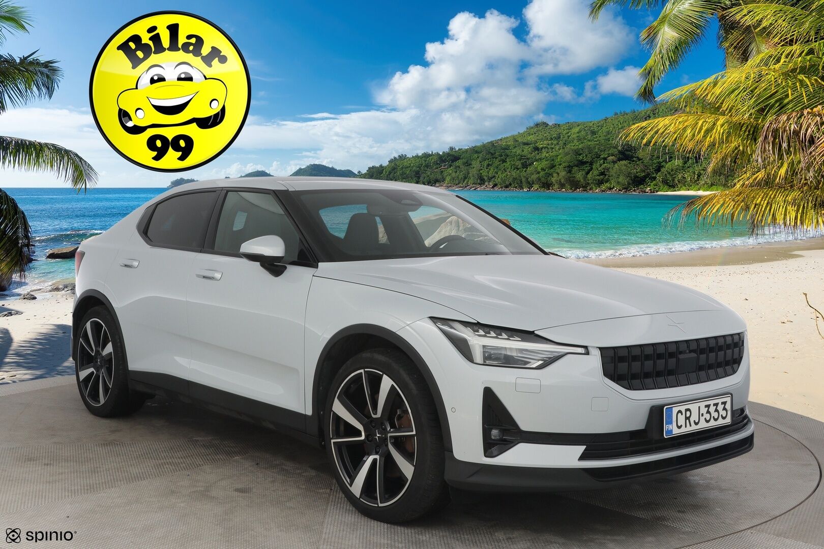 POLESTAR 2 2021 Launch Edition, 300kW, 78kWh *Pilot Plus / Vetokoukku / 360-kamera / Harman&Kardon* - *Juuri huollettu 9/25 / 2x Renkaat alumiinivantein / 20" vanteet kesäksi ja talveksi 19" / Panorama*