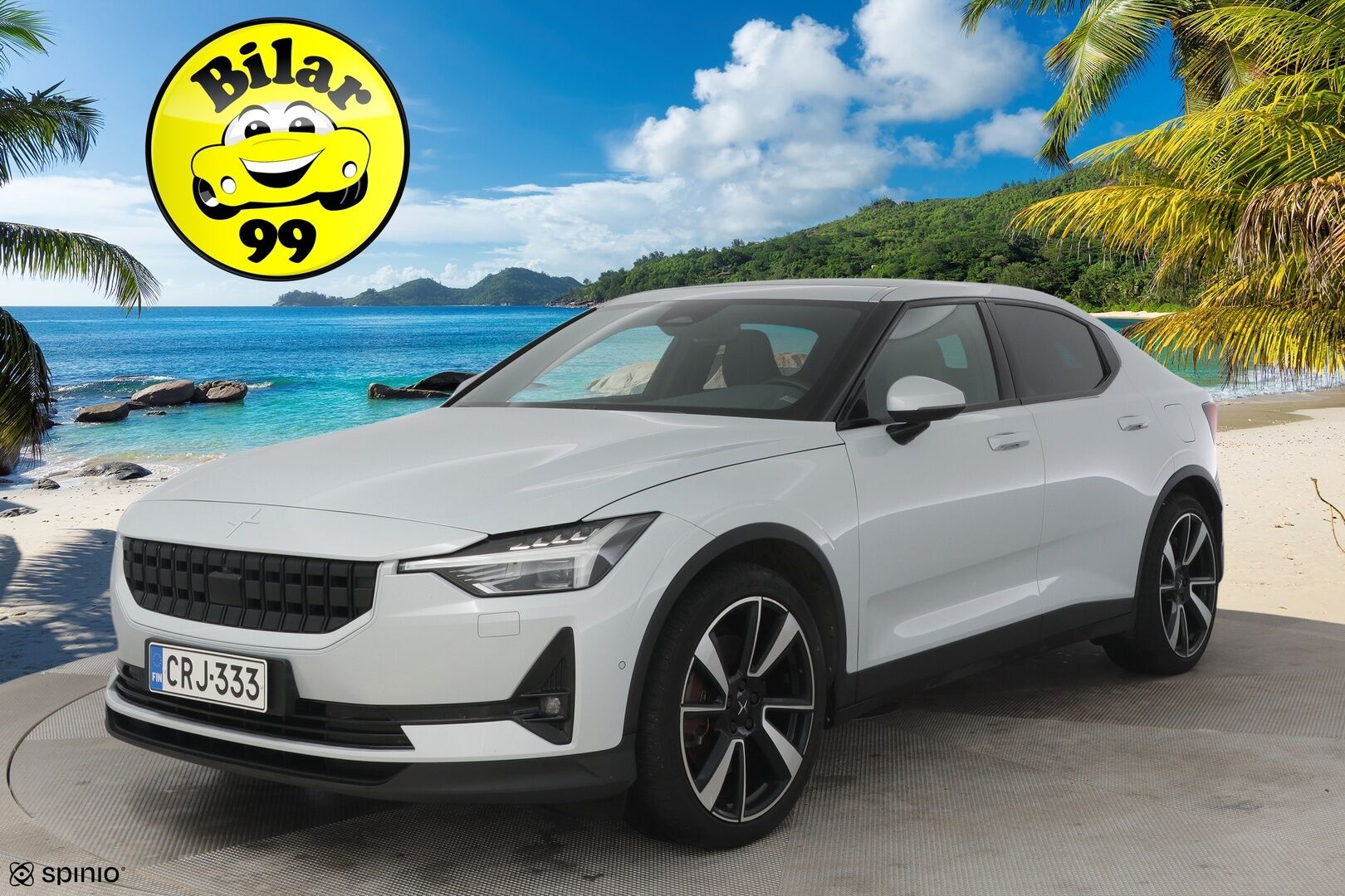 POLESTAR 2 2021 Launch Edition, 300kW, 78kWh *Pilot Plus / Vetokoukku / 360-kamera / Harman&Kardon* - *Juuri huollettu 9/25 / 2x Renkaat alumiinivantein / 20" vanteet kesäksi ja talveksi 19" / Panorama*