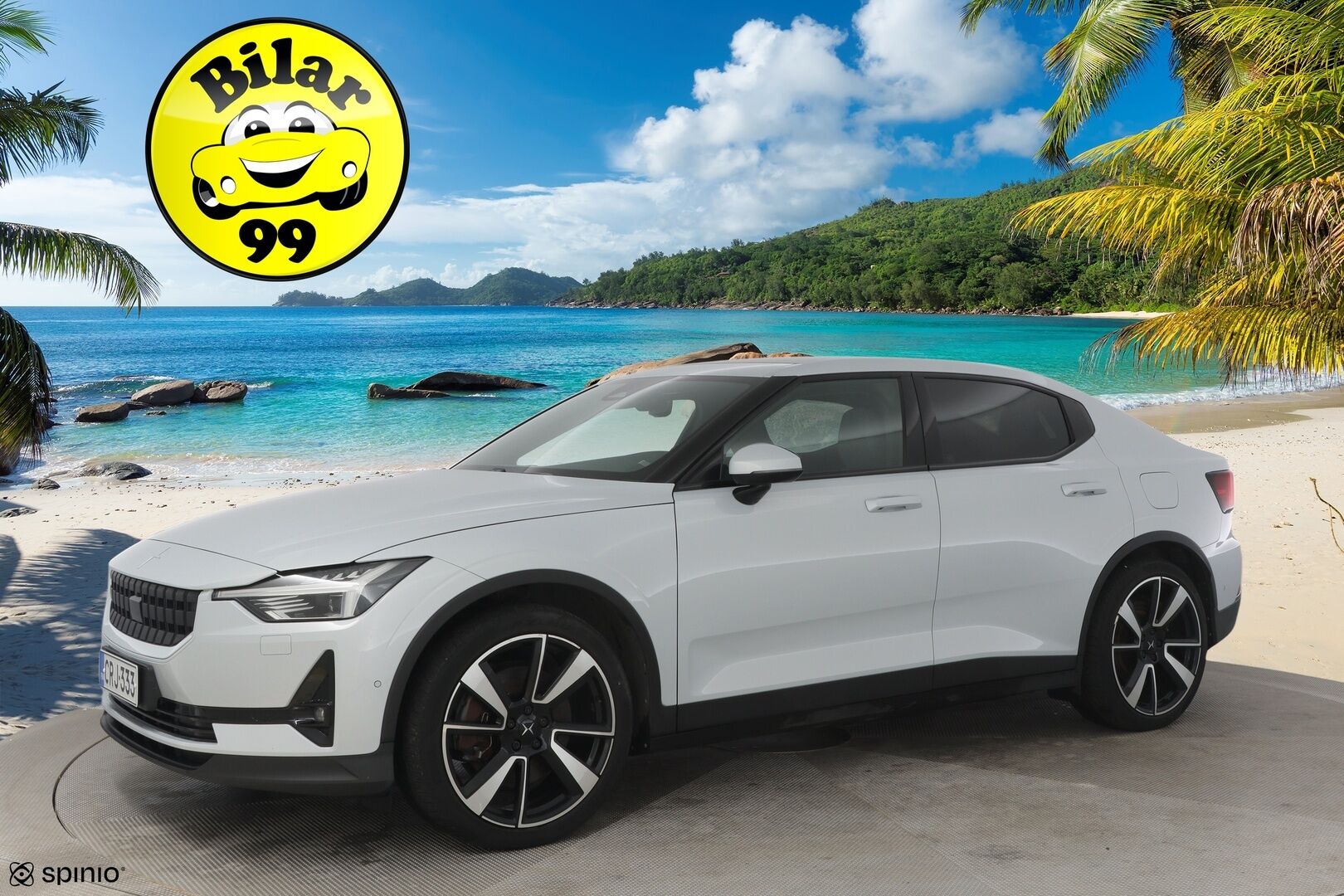 POLESTAR 2 2021 Launch Edition, 300kW, 78kWh *Pilot Plus / Vetokoukku / 360-kamera / Harman&Kardon* - *Juuri huollettu 9/25 / 2x Renkaat alumiinivantein / 20" vanteet kesäksi ja talveksi 19" / Panorama*