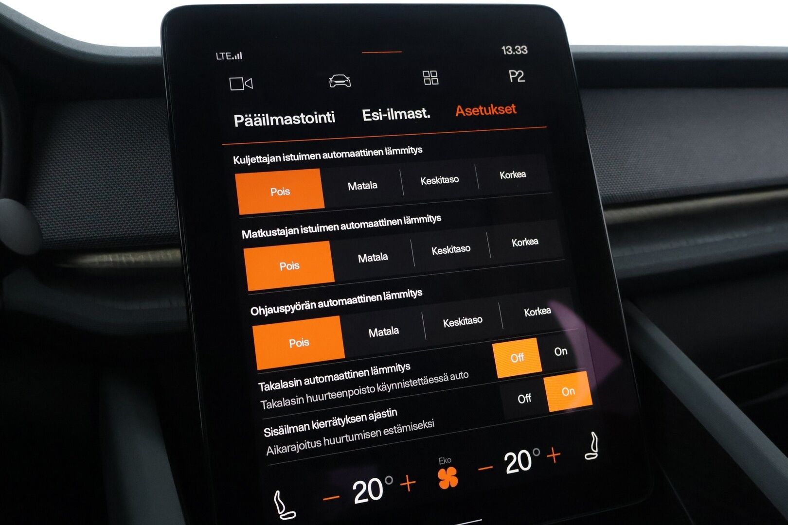 POLESTAR 2 2021 Launch Edition, 300kW, 78kWh *Pilot Plus / Vetokoukku / 360-kamera / Harman&Kardon* - *Juuri huollettu 9/25 / 2x Renkaat alumiinivantein / 20" vanteet kesäksi ja talveksi 19" / Panorama*