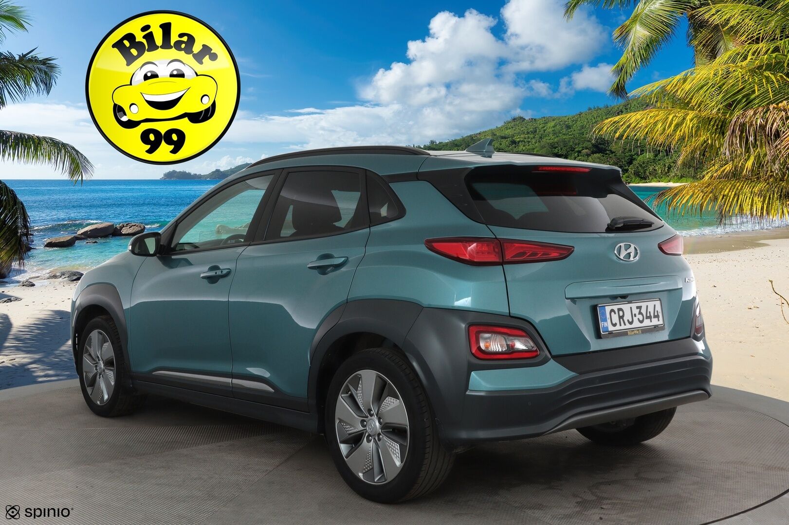 HYUNDAI KONA 2020 Electric 64 kWh 204hk advance plus **HUD / Adapt.vakkari / Krell Audio / P.kamera / Ilmastoidut nahat / KeylessGo** - Merkkihuollettu / Kahdet renkaat aluvanteilla / Ratinlämmitin / Lämpöpumppu / Sähköpenkit