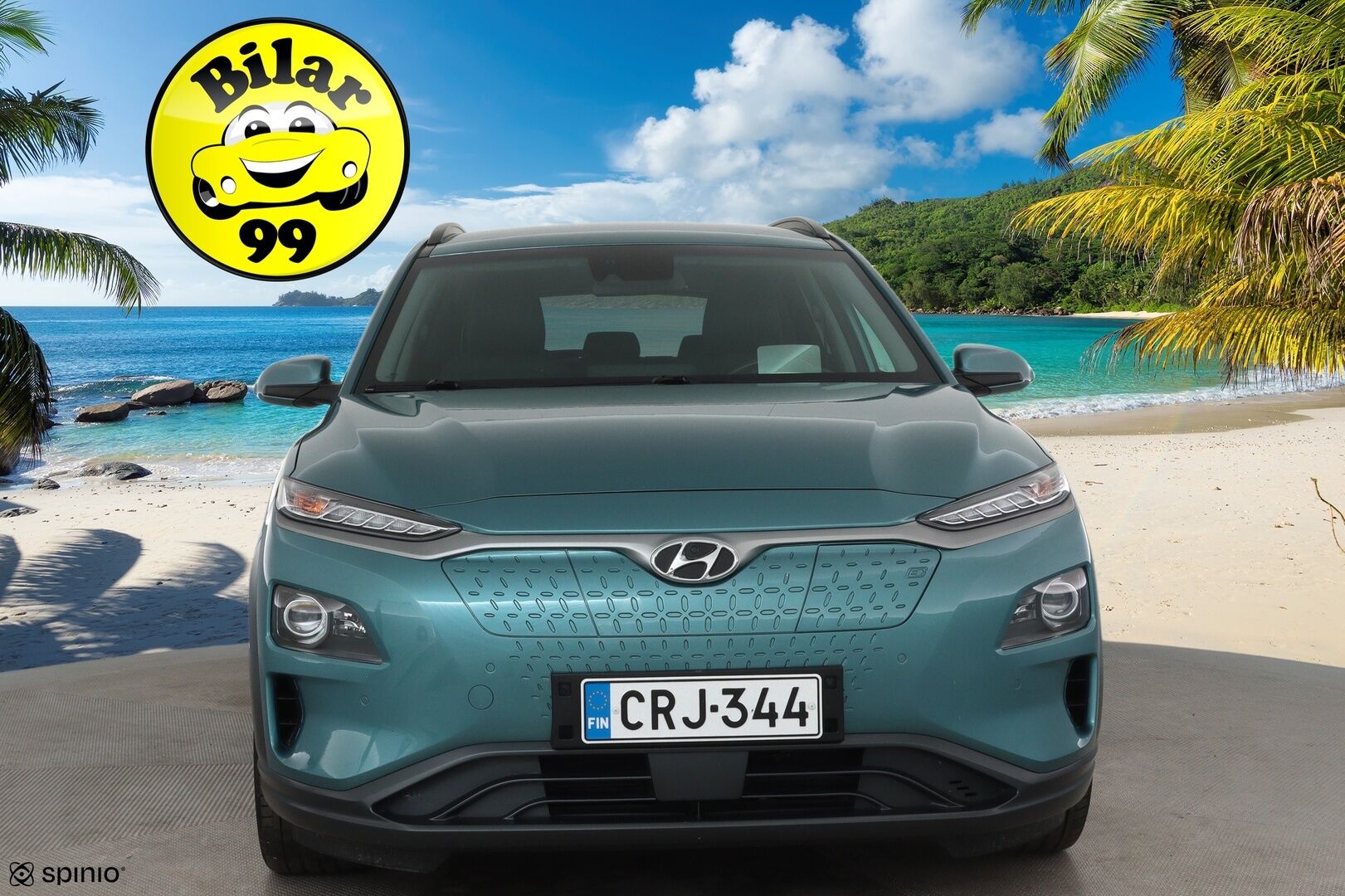 HYUNDAI KONA 2020 Electric 64 kWh 204hk advance plus **HUD / Adapt.vakkari / Krell Audio / P.kamera / Ilmastoidut nahat / KeylessGo** - Merkkihuollettu / Kahdet renkaat aluvanteilla / Ratinlämmitin / Lämpöpumppu / Sähköpenkit