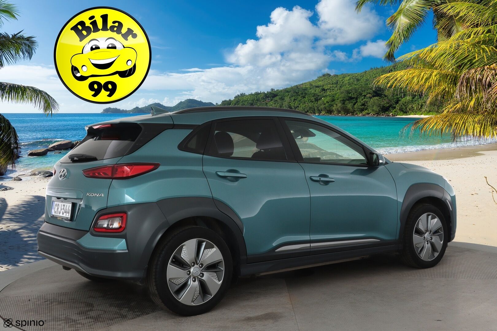 HYUNDAI KONA 2020 Electric 64 kWh 204hk advance plus **HUD / Adapt.vakkari / Krell Audio / P.kamera / Ilmastoidut nahat / KeylessGo** - Merkkihuollettu / Kahdet renkaat aluvanteilla / Ratinlämmitin / Lämpöpumppu / Sähköpenkit