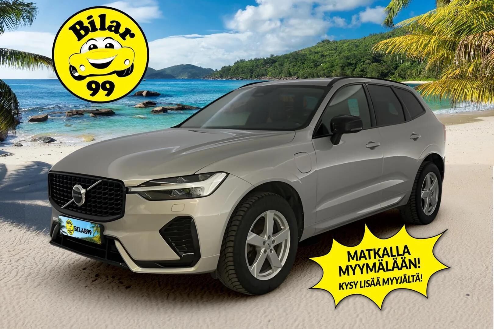 Volvo XC60 2023 T6 AWD Long Range Plus Dark aut ** Panorama / Muistinahat / Webasto / P-Kamera / Pilot Assist ** - 1.om Suomi-auto - HULLUT AVAJAISHULINAT KORKOTARJOUS 3,29 %