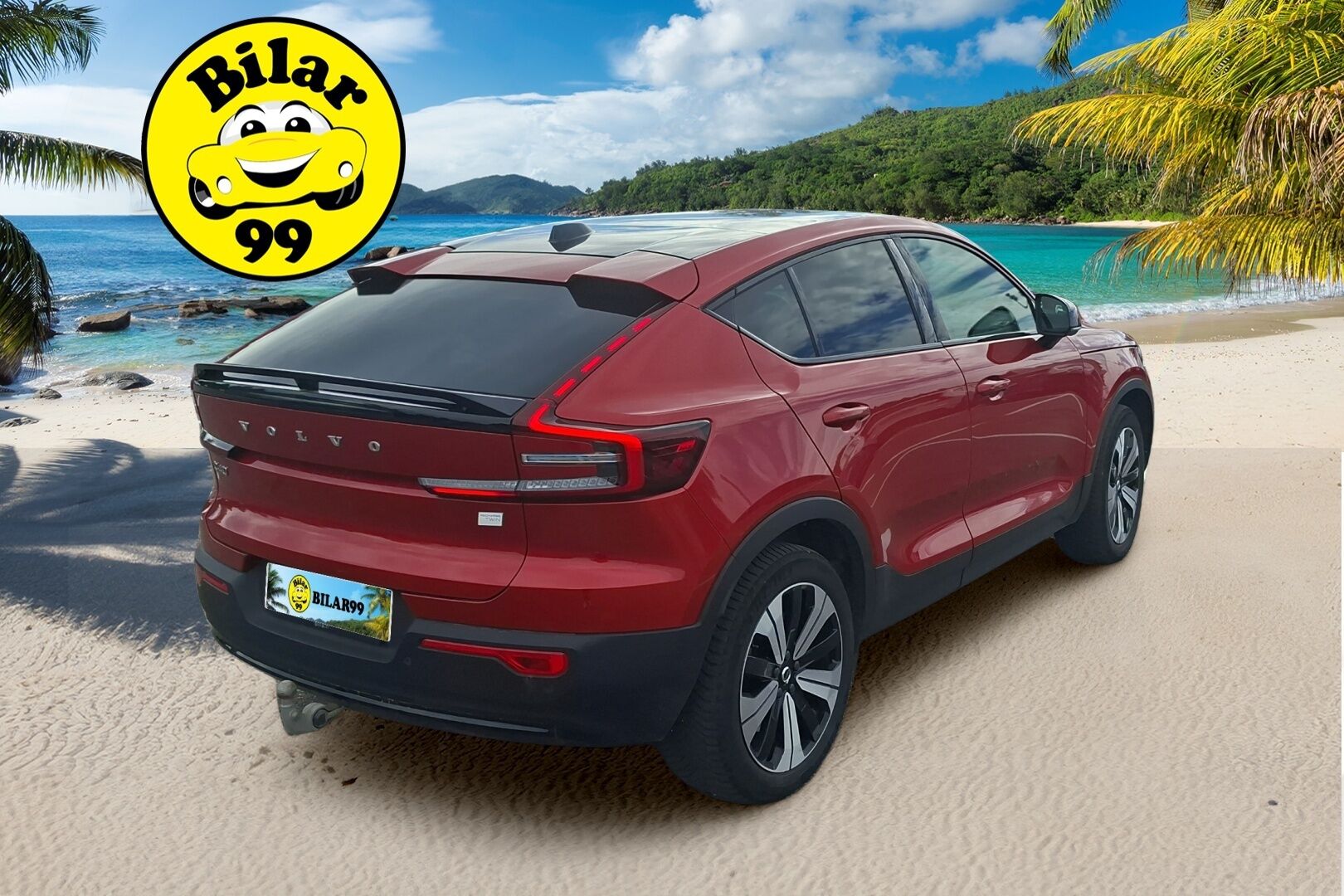 Volvo C40 2023 Recharge Twin Ultimate aut - | Adapt.Vakkari | Lämpöpumppu | Vetokoukku | Harman/Kardon | Lasikatto | Muistipenkki kuljettajalla | 
