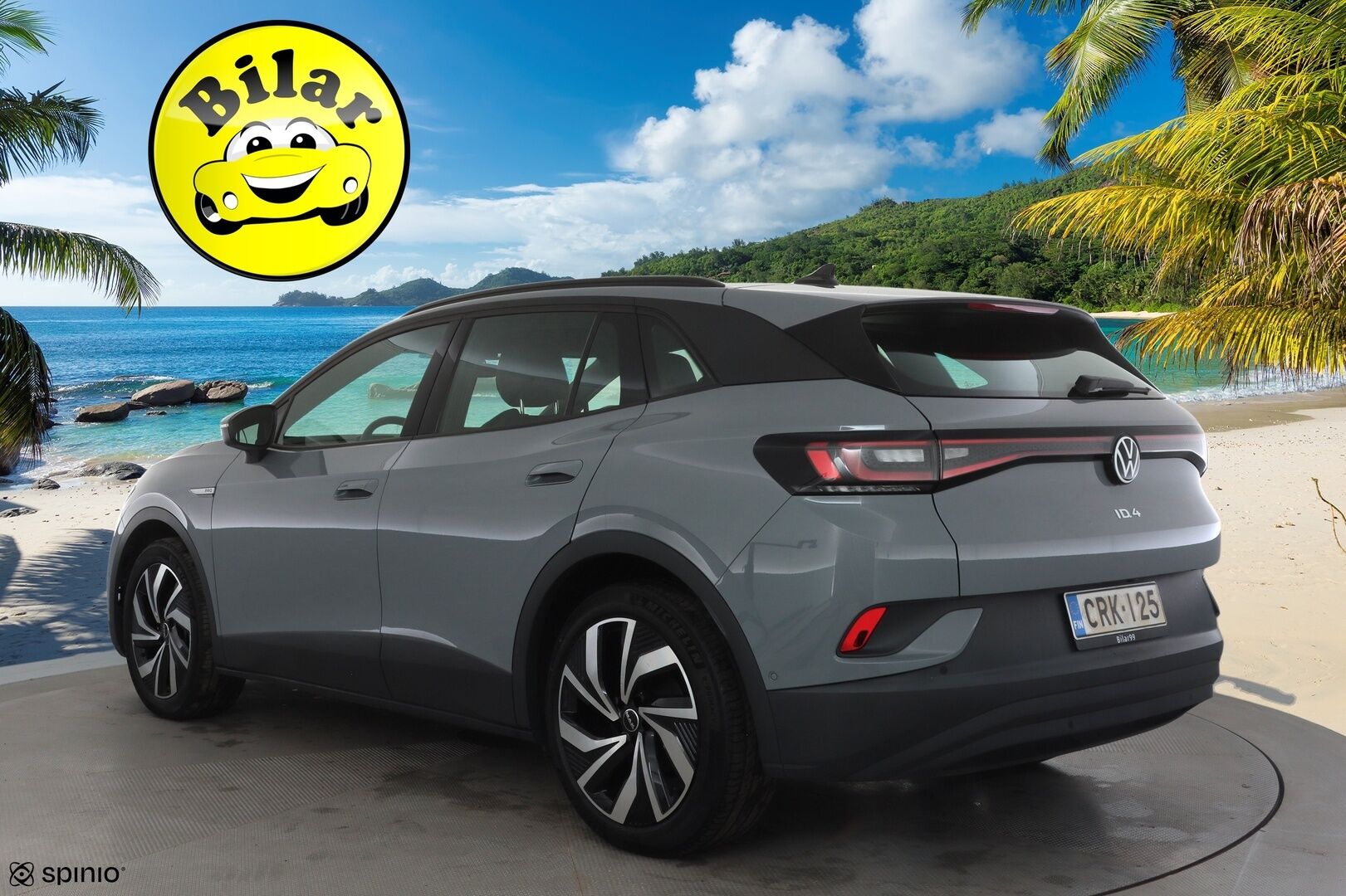 Volkswagen ID.4 2023 Pro 128 kW, akku 77 kWh - | ACC | ILP | Nahka-alcantara | 360° | Travel Assist | Side Assist | Lämm. ratti | Lämm. tuulilasi | Sähk. takaluukku | 2x renkaat vanteineen |