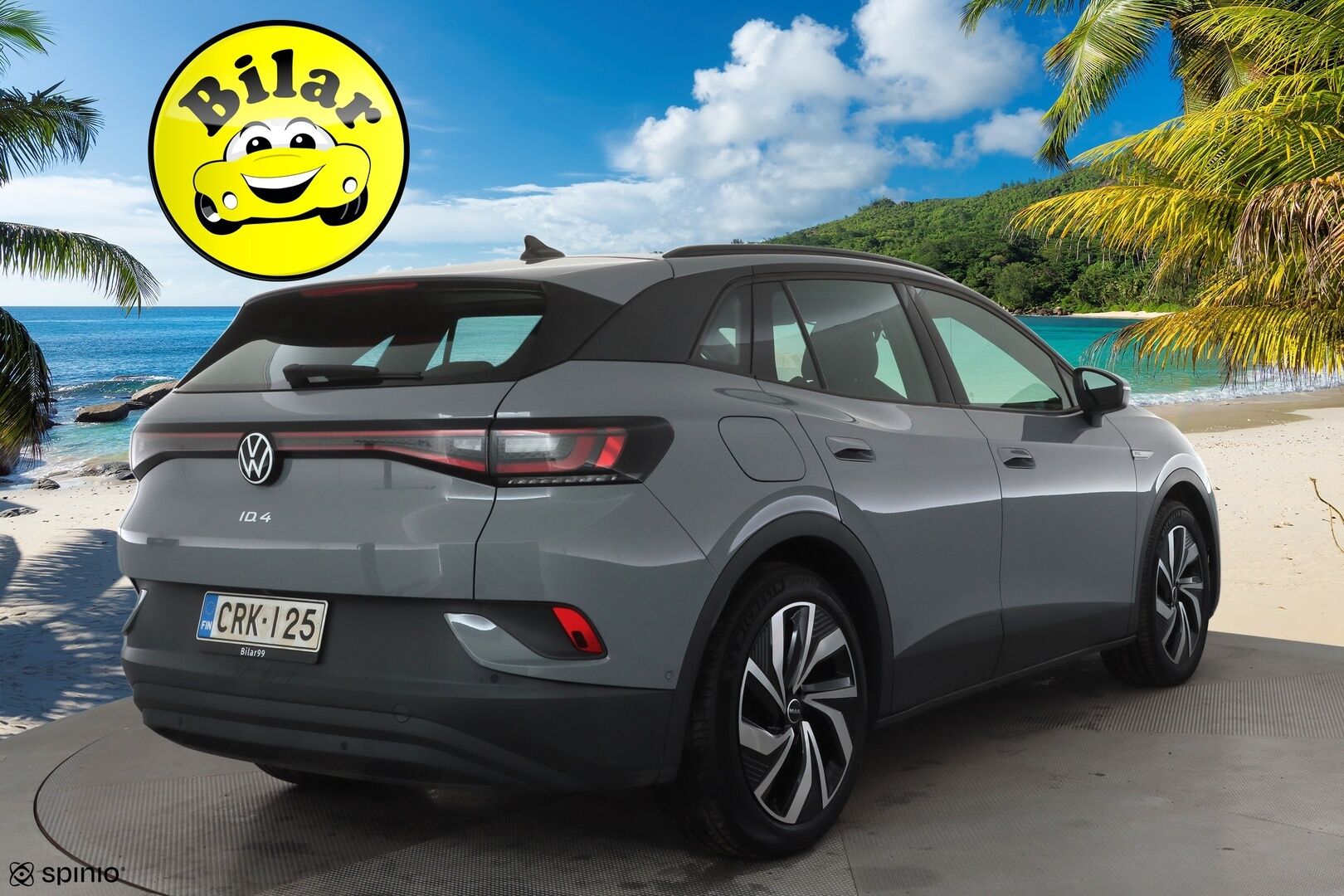 Volkswagen ID.4 2023 Pro 128 kW, akku 77 kWh - | ACC | ILP | Nahka-alcantara | 360° | Travel Assist | Side Assist | Lämm. ratti | Lämm. tuulilasi | Sähk. takaluukku | 2x renkaat vanteineen |