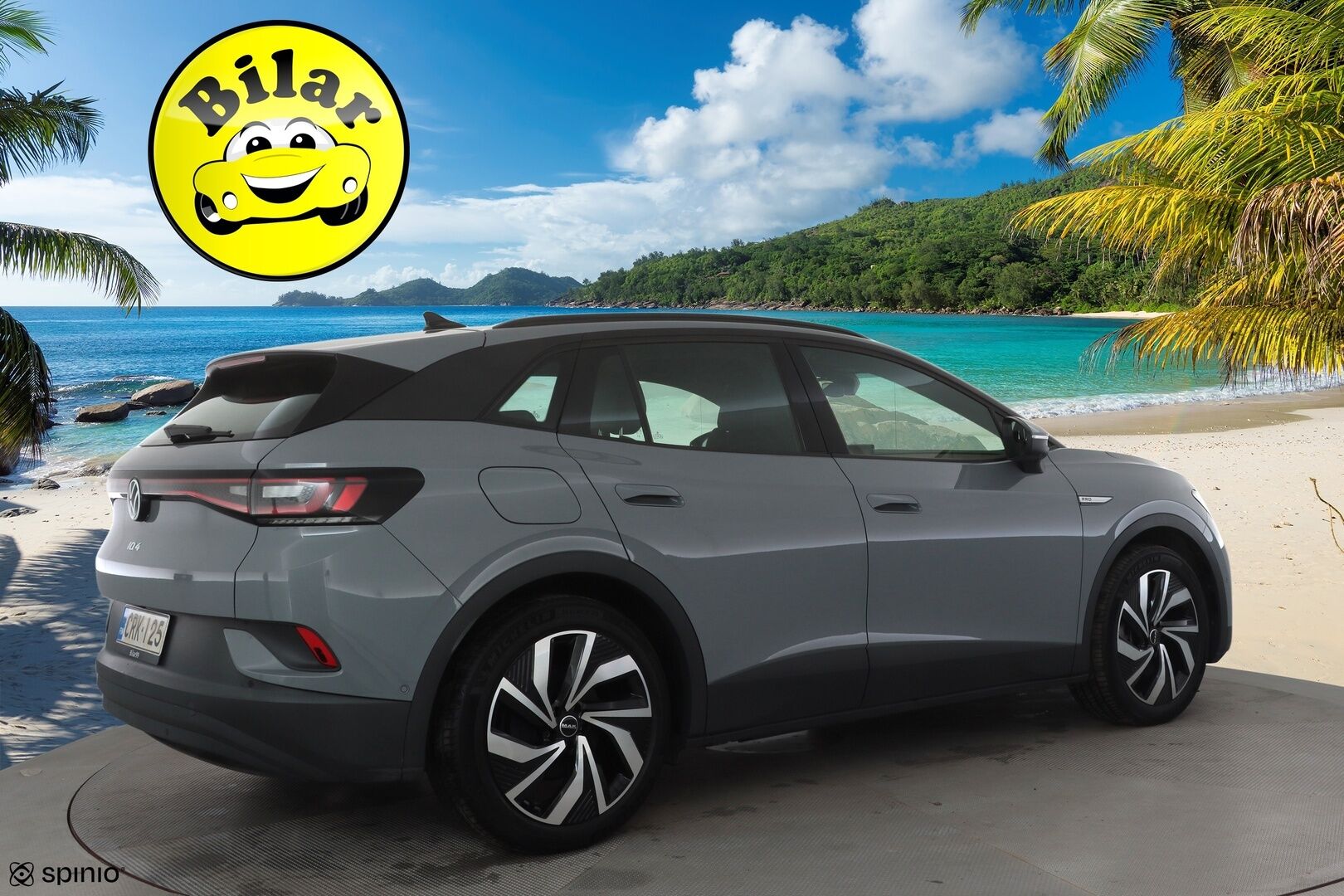 Volkswagen ID.4 2023 Pro 128 kW, akku 77 kWh - | ACC | ILP | Nahka-alcantara | 360° | Travel Assist | Side Assist | Lämm. ratti | Lämm. tuulilasi | Sähk. takaluukku | 2x renkaat vanteineen |