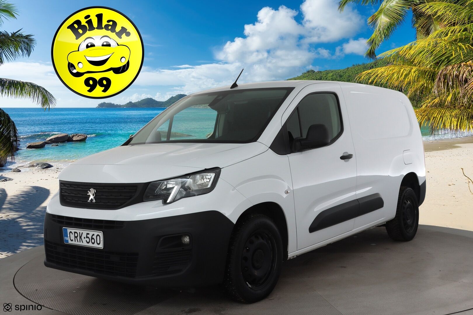 Peugeot Partner 2023 BlueHDi 130 EAT8-automaatti XL 2510 * Webasto / P.Kamera / Vakkari / Ilmastointi / Bluetooth * - Kahdet renkaat / Merkkihuollettu / Juuri huollettu