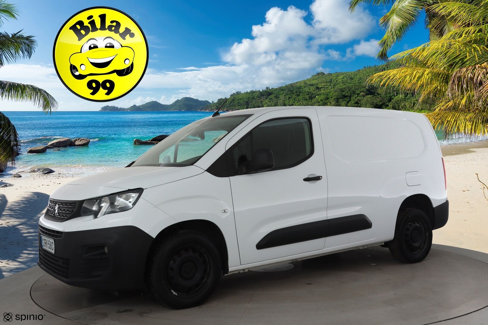 Peugeot Partner 2023 BlueHDi 130 EAT8-automaatti XL 2510 * Webasto / P.Kamera / Vakkari / Ilmastointi / Bluetooth * - Kahdet renkaat / Merkkihuollettu / Juuri huollettu