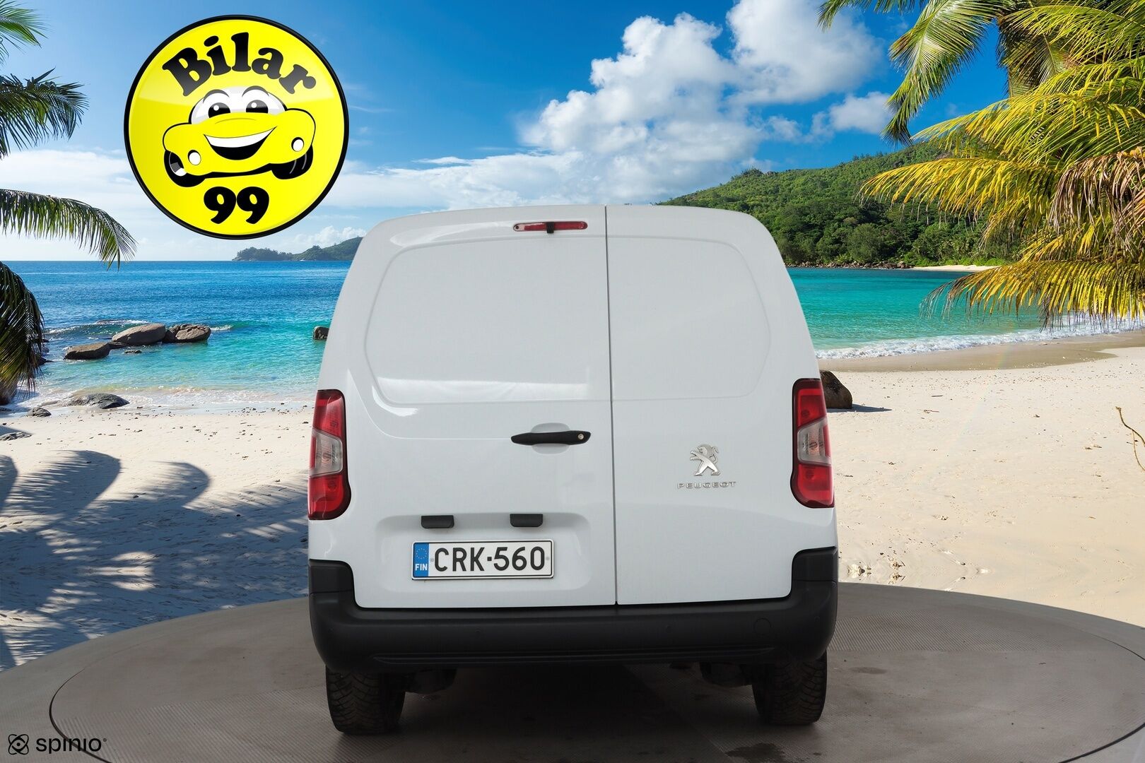 Peugeot Partner 2023 BlueHDi 130 EAT8-automaatti XL 2510 * Webasto / P.Kamera / Vakkari / Ilmastointi / Bluetooth * - Kahdet renkaat / Merkkihuollettu / Juuri huollettu