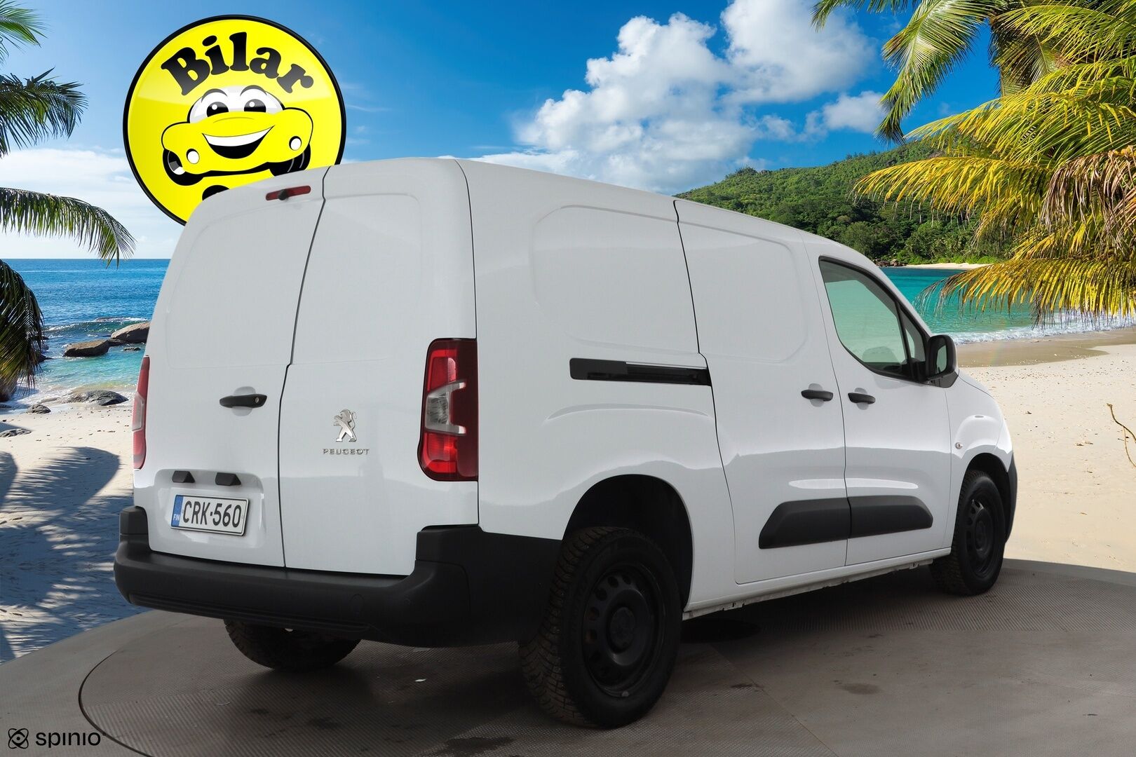 Peugeot Partner 2023 BlueHDi 130 EAT8-automaatti XL 2510 * Webasto / P.Kamera / Vakkari / Ilmastointi / Bluetooth * - Kahdet renkaat / Merkkihuollettu / Juuri huollettu