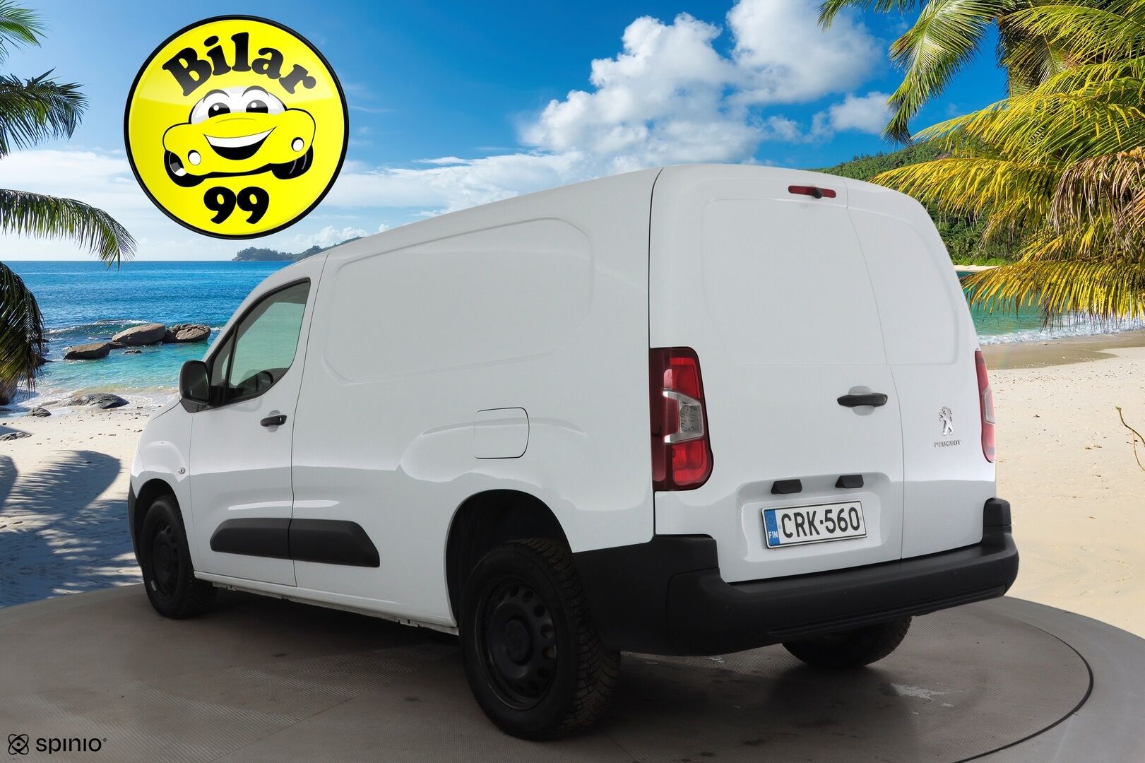 Peugeot Partner 2023 BlueHDi 130 EAT8-automaatti XL 2510 * Webasto / P.Kamera / Vakkari / Ilmastointi / Bluetooth * - Kahdet renkaat / Merkkihuollettu / Juuri huollettu