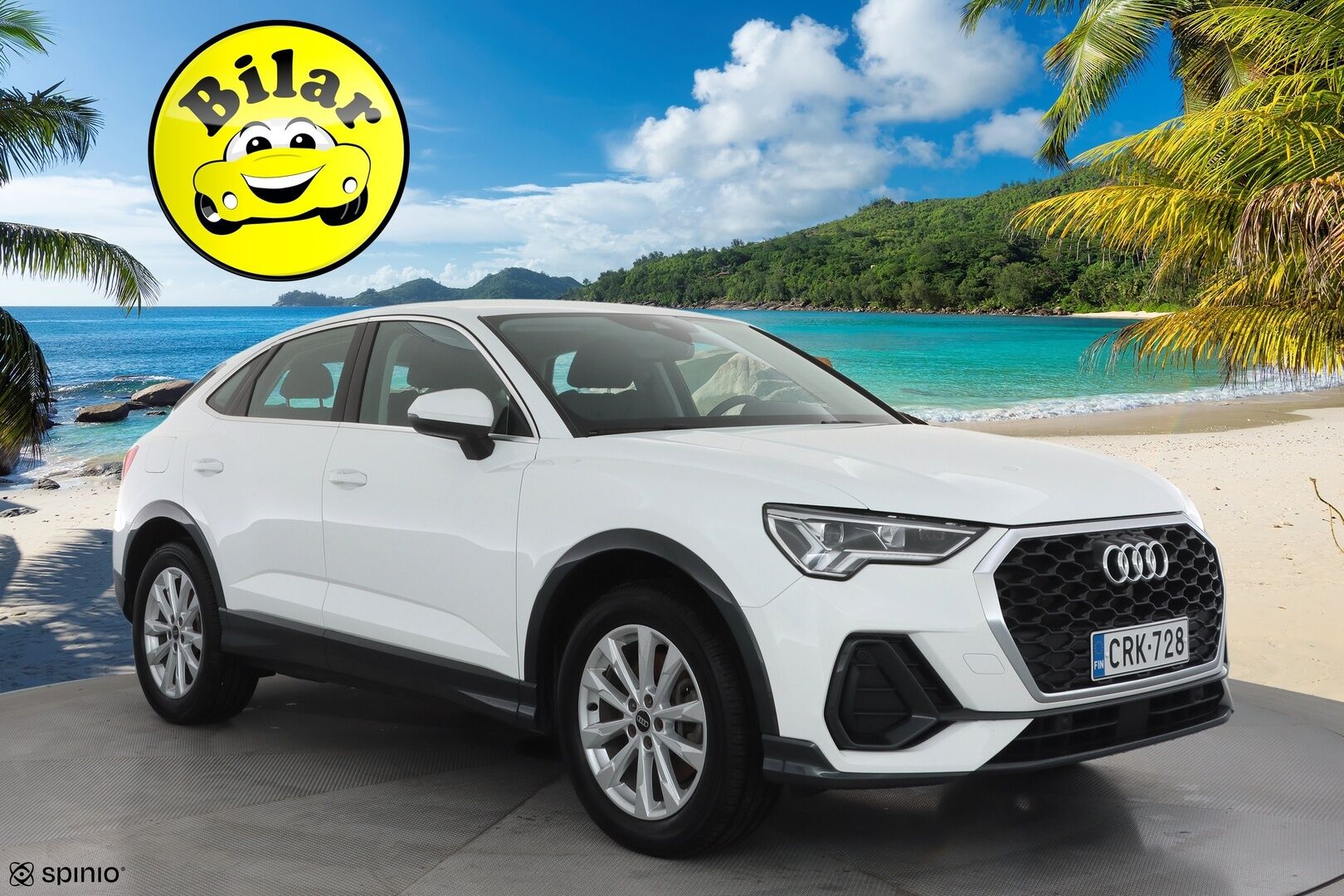 Audi Q3 2023 Sportback Progress 45 TFSI e 180 kW S tronic - | ACC | Koukku | Digimittaristo | Sporttipenkit | P.kamera | LED | Keyless | Sähk. takaluukku | Apple & Android | Merkkihuollot | 1-om suomiauto |