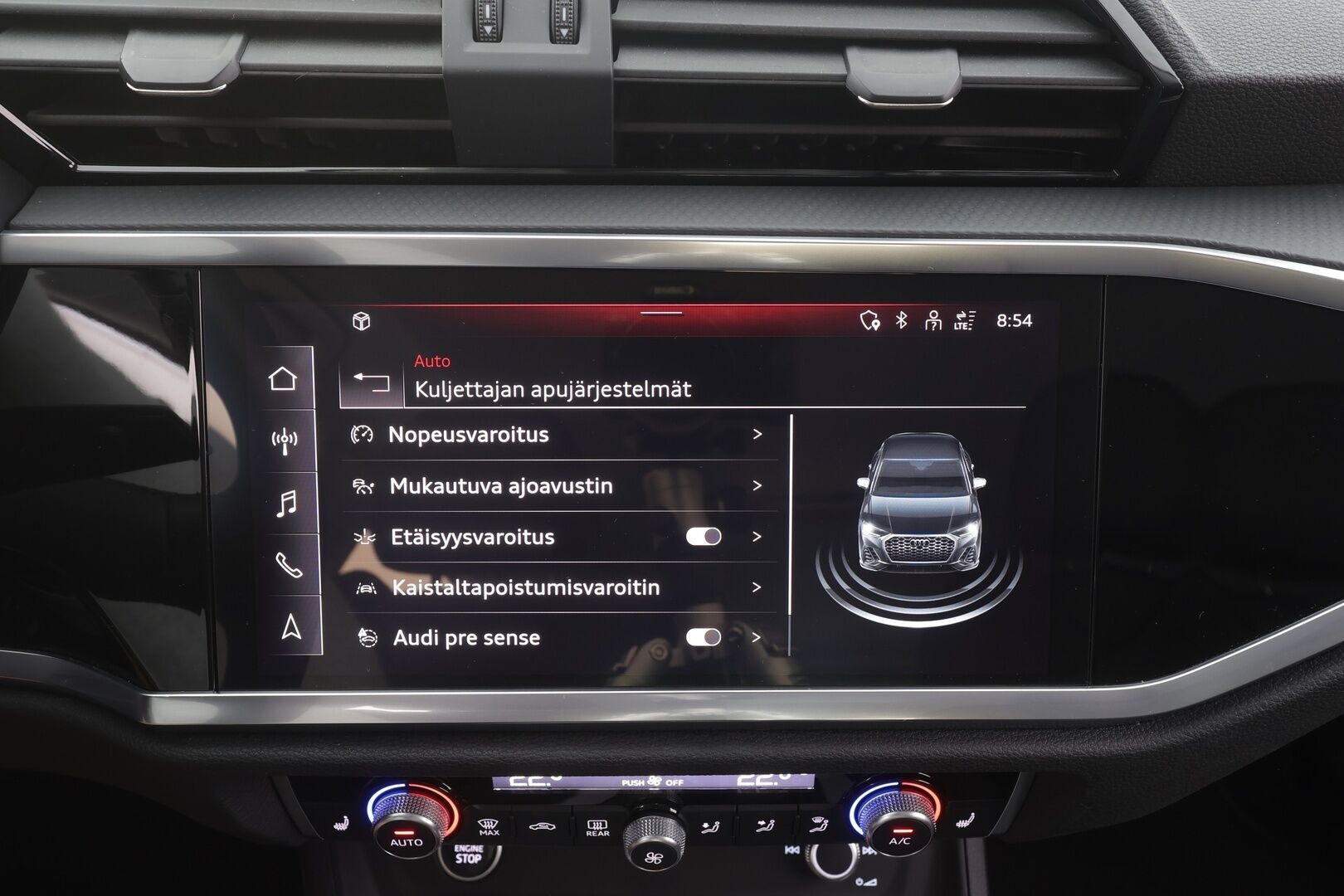 Audi Q3 2023 Sportback Progress 45 TFSI e 180 kW S tronic - | ACC | Koukku | Digimittaristo | Sporttipenkit | P.kamera | LED | Keyless | Sähk. takaluukku | Apple & Android | Merkkihuollot | 1-om suomiauto |