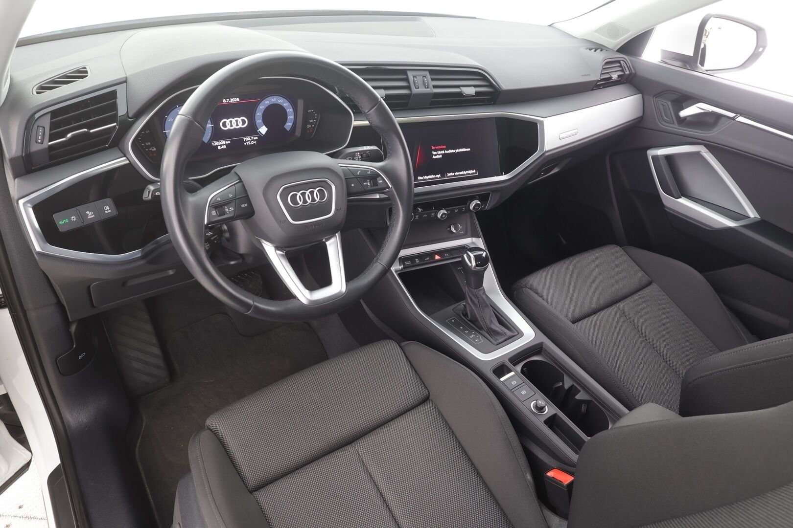 Audi Q3 2023 Sportback Progress 45 TFSI e 180 kW S tronic - | ACC | Koukku | Digimittaristo | Sporttipenkit | P.kamera | LED | Keyless | Sähk. takaluukku | Apple & Android | Merkkihuollot | 1-om suomiauto |