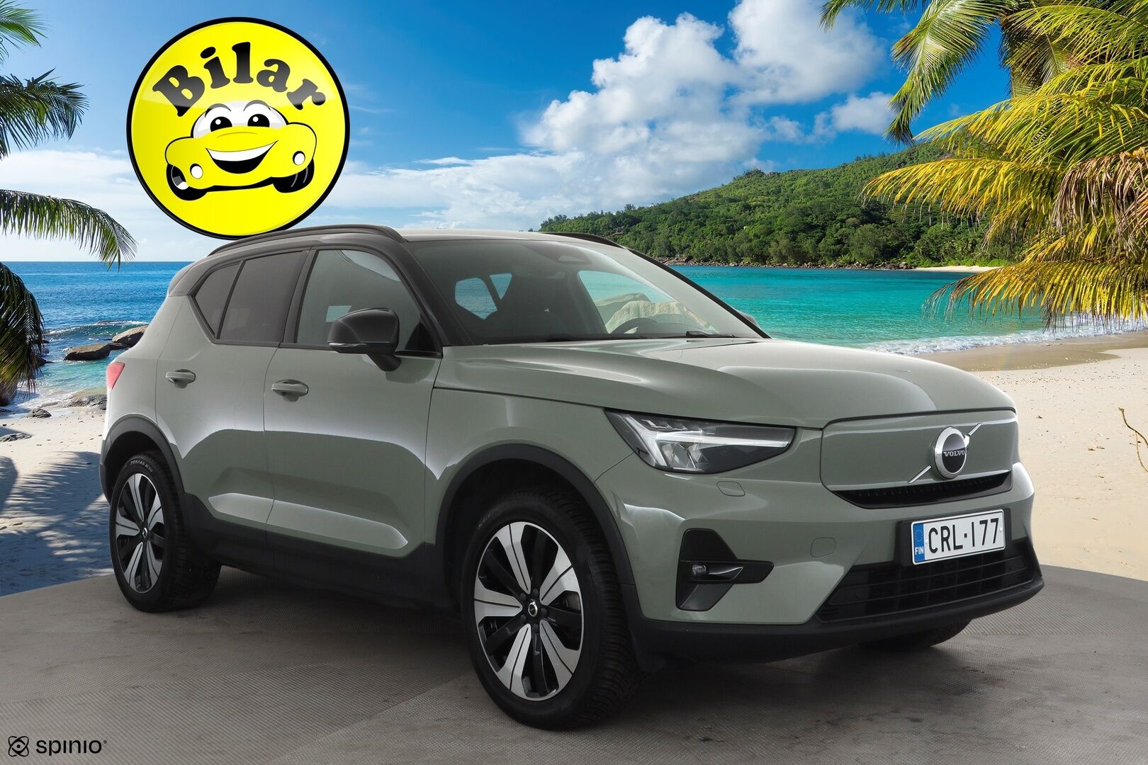 Volvo XC40 2023 Recharge Single Plus aut - | ACC | ILP | Koukku | P.Kamera | Muistipenkki | High Performance audio | LED | Apple&Android | Ratinlämmitys | Keyless | 1.Om Suomi-auto | Kahdet Renkaat | Merkkihuollettu |