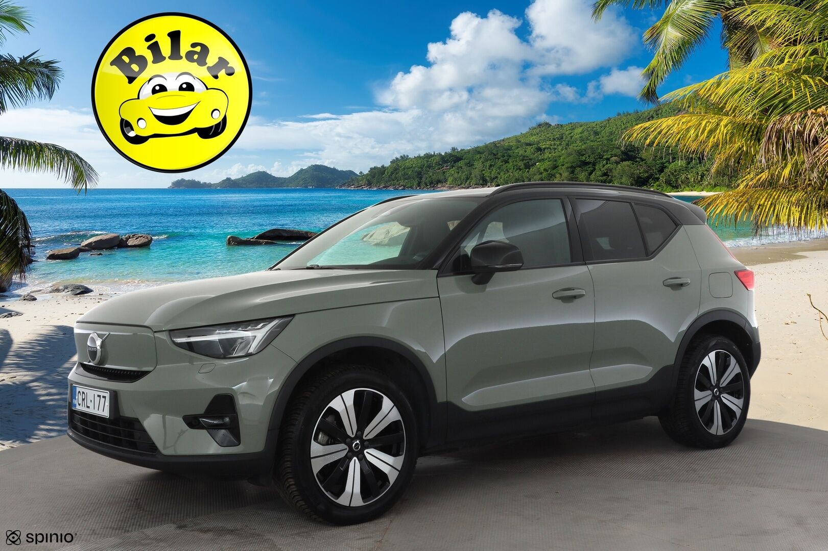 Volvo XC40 2023 Recharge Single Plus aut - | ACC | ILP | Koukku | P.Kamera | Muistipenkki | High Performance audio | LED | Apple&Android | Ratinlämmitys | Keyless | 1.Om Suomi-auto | Kahdet Renkaat | Merkkihuollettu |