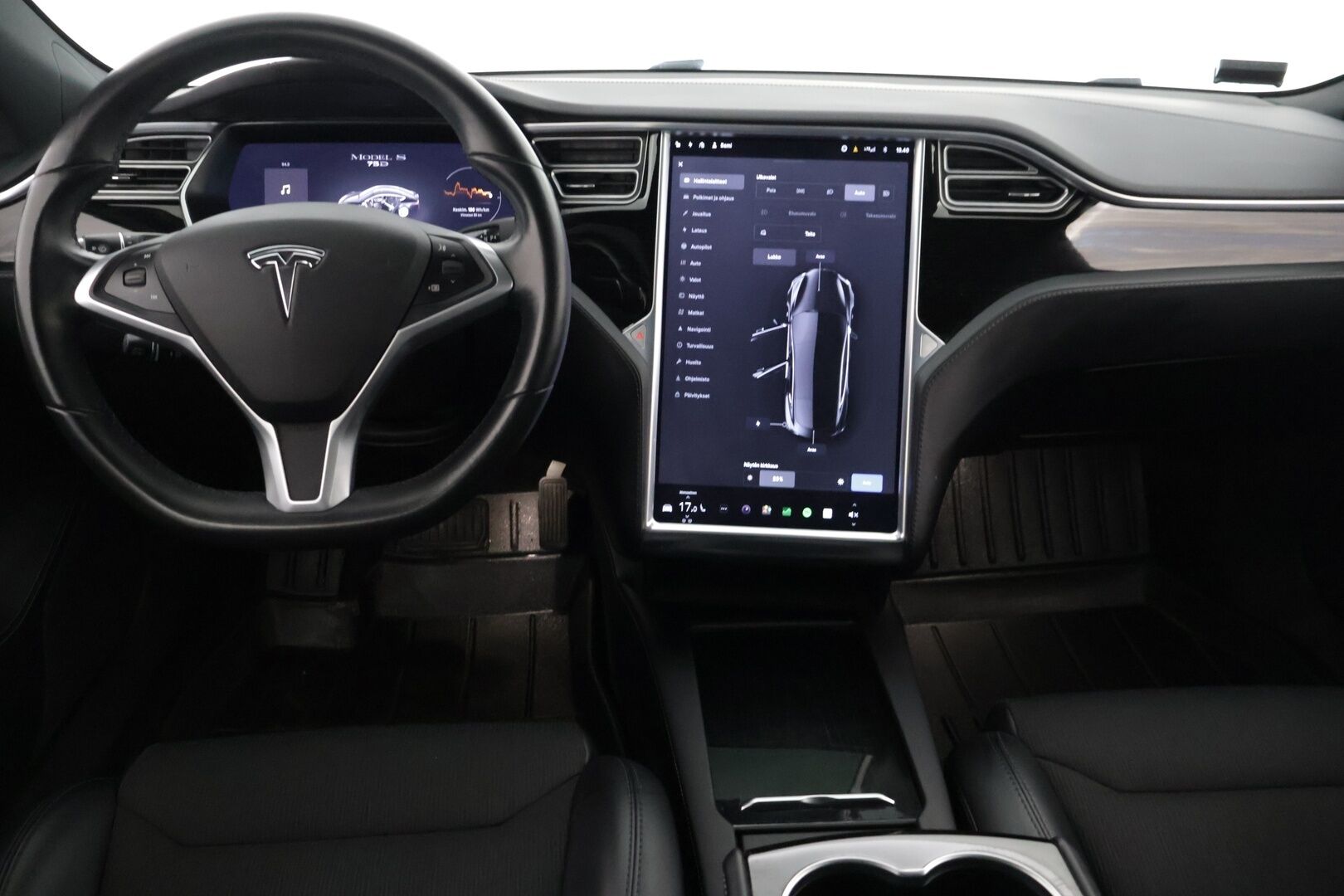 Tesla Model S 2018 75D *ACC / Panorama / Premium audio / LED / Kahdet renkaat ja vanteet* - Hieno yksilö! - HULLUT AVAJAISHULINAT KORKOTARJOUS 3,29 %
