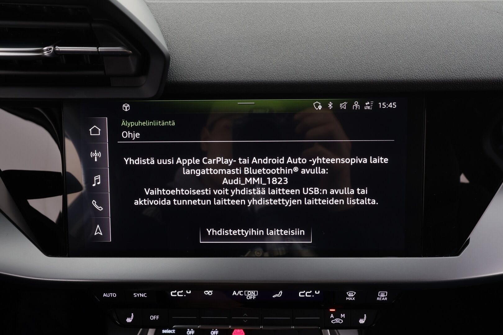 Audi A3 2024 Sportback Business 30 TFSI 81kW MHEV S tronic * ACC / P.tutka / LED / Sporttipenkit / Digimittaristo / Lohko+Sisä * - 1.Om Suomi-auto / Kahdet renkaat aluvanteilla / Merkkihuollettu