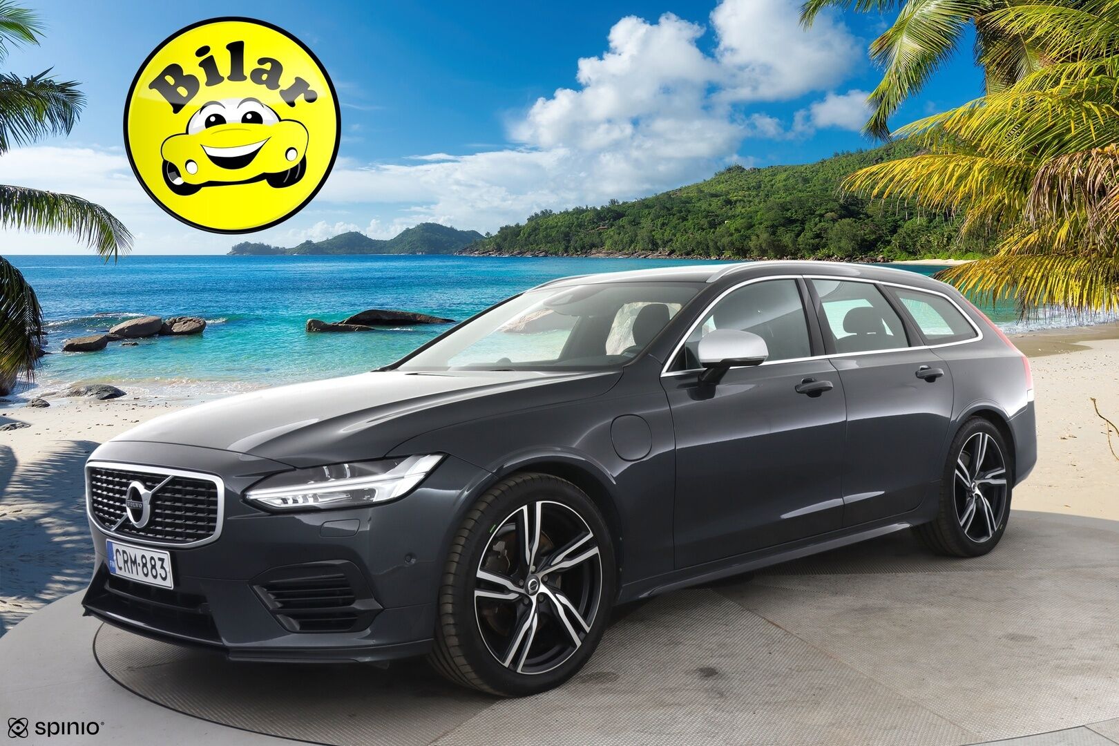 Volvo V90 2018 T8 TwE AWD R-Design Polestar Engineered - | Polestar-optimoitu! | B&W | Pilot Assist | Koukku | Ennakkomyynnissä! |
