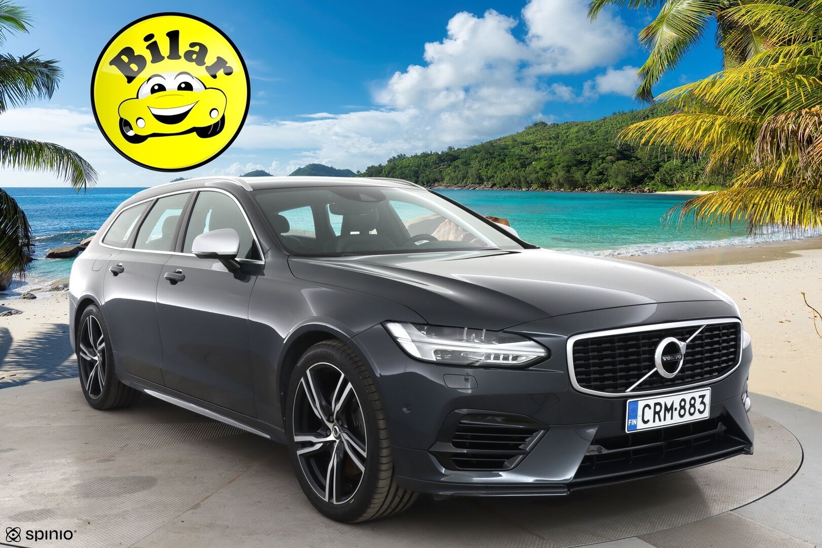 Volvo V90 2018 T8 TwE AWD R-Design Polestar Engineered - | Polestar-optimoitu! | B&W | Pilot Assist | Koukku | Ennakkomyynnissä! |