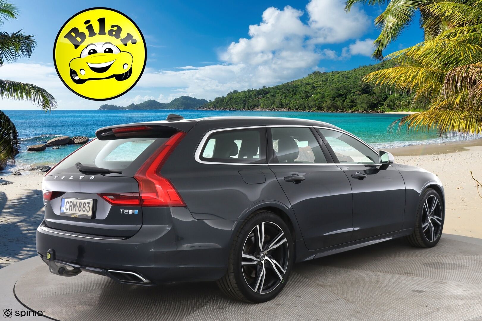 Volvo V90 2018 T8 TwE AWD R-Design Polestar Engineered - | Polestar-optimoitu! | B&W | Pilot Assist | Koukku | Ennakkomyynnissä! |