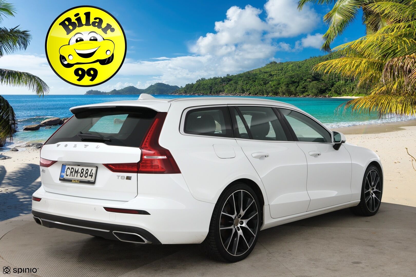 Volvo V60 2019 T8 TwE AWD Inscription / Webasto / Adapt.vakkari / Sport Nahkapenkit / Navi / Koukku / Panorama - 2x alumiinivanteet / Hihna juuri tehty!