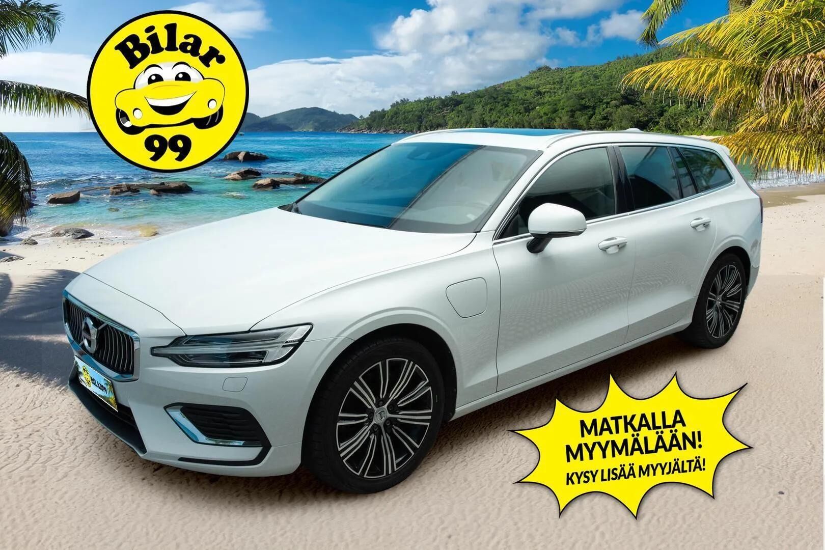 Volvo V60 2019 T8 TwE AWD Inscription / Webasto / Adapt. Cruise / Sport Nahkapenkit / Navi / Koukku - Tulossa myyntiin!