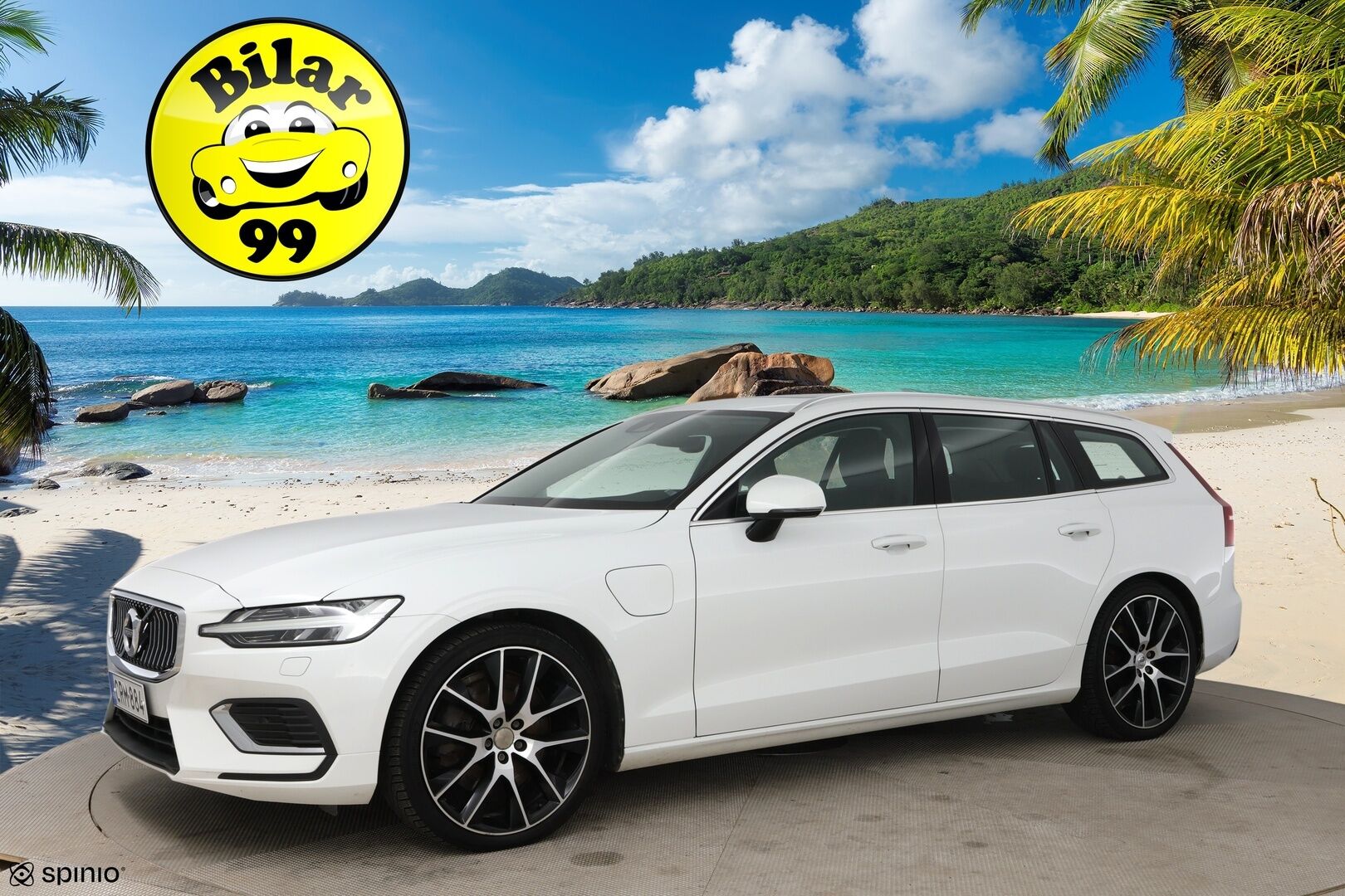 Volvo V60 2019 T8 TwE AWD Inscription / Webasto / Adapt.vakkari / Sport Nahkapenkit / Navi / Koukku / Panorama - 2x alumiinivanteet / Hihna juuri tehty!