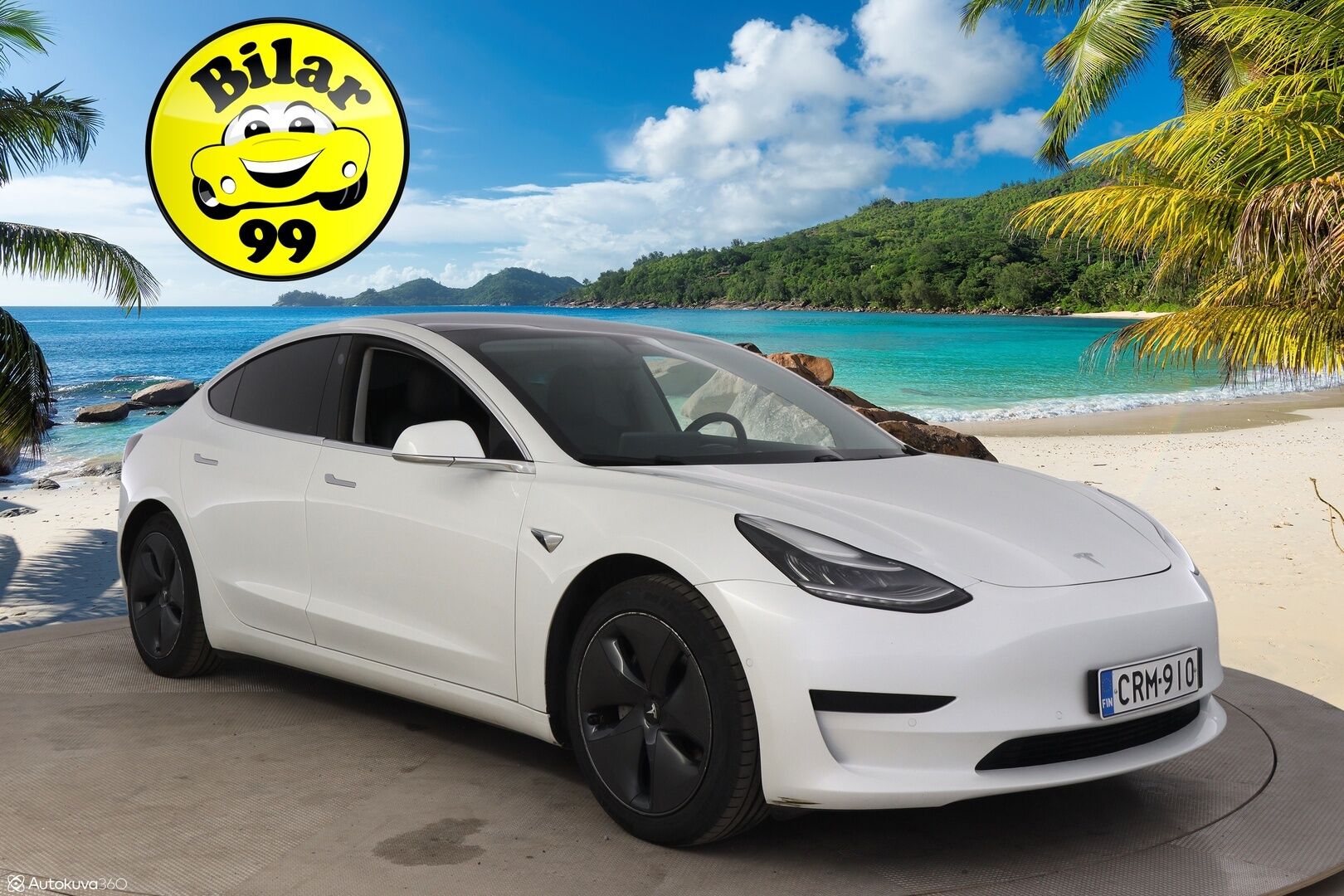 Tesla Model 3 2020 54 kWh Standard Range Plus *Vetokoukku / Autopilot / Lasikatto / Premium Audio* - Koukullinen nätti Tesla! / Kahdet erittäin hyvät renkaat!