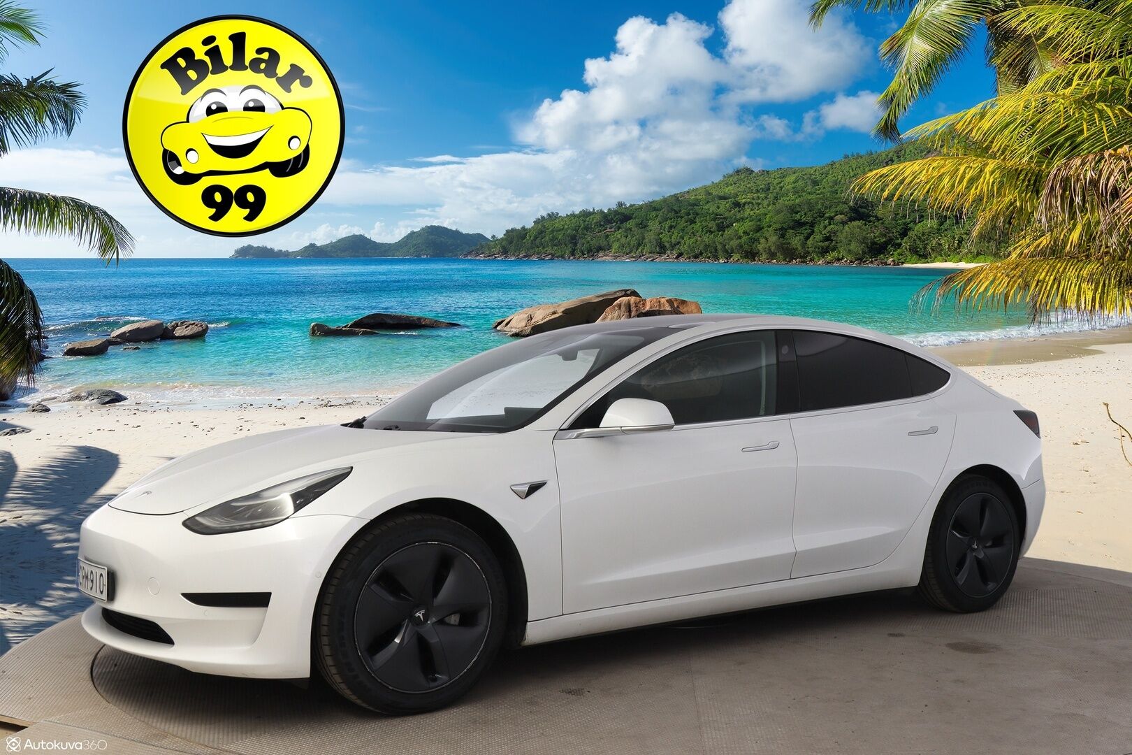 Tesla Model 3 2020 54 kWh Standard Range Plus *Vetokoukku / Autopilot / Lasikatto / Premium Audio* - Koukullinen nätti Tesla! / Kahdet erittäin hyvät renkaat!