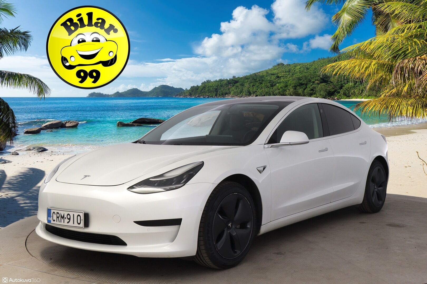 Tesla Model 3 2020 54 kWh Standard Range Plus *Vetokoukku / Autopilot / Lasikatto / Premium Audio* - Koukullinen nätti Tesla! / Kahdet erittäin hyvät renkaat!