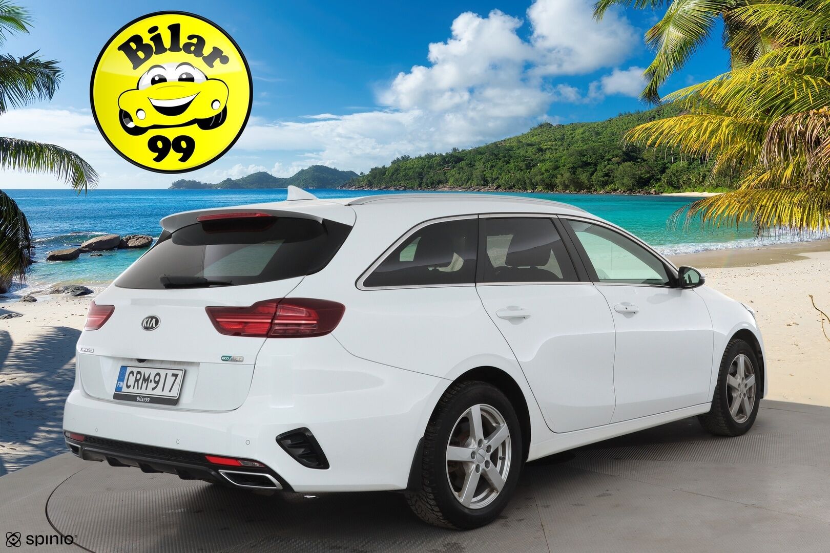 Kia Ceed 2020 1,6 GDI Plug-In Hybrid EX SW DCT * ACC / P.kamera / LED / Keyless / Kaistavahti / Ratinlämmitin * - Kahdet renkaat aluvanteilla / Merkkihuollettu