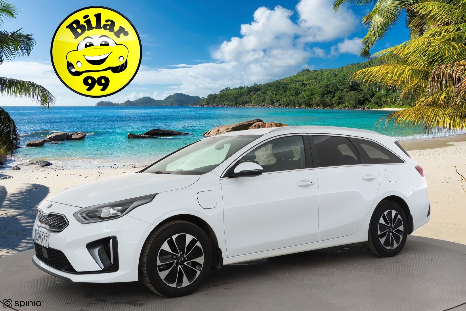 Kia Ceed 2020 1,6 GDI Plug-In Hybrid EX SW DCT * ACC / P.kamera / LED / Keyless / Kaistavahti / Ratinlämmitin * - Kahdet renkaat aluvanteilla / Merkkihuollettu