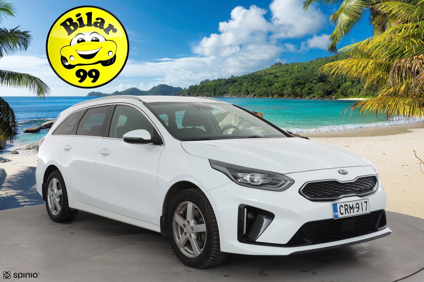 Kia Ceed 2020 1,6 GDI Plug-In Hybrid EX SW DCT * ACC / P.kamera / LED / Keyless / Kaistavahti / Ratinlämmitin * - Kahdet renkaat aluvanteilla / Merkkihuollettu