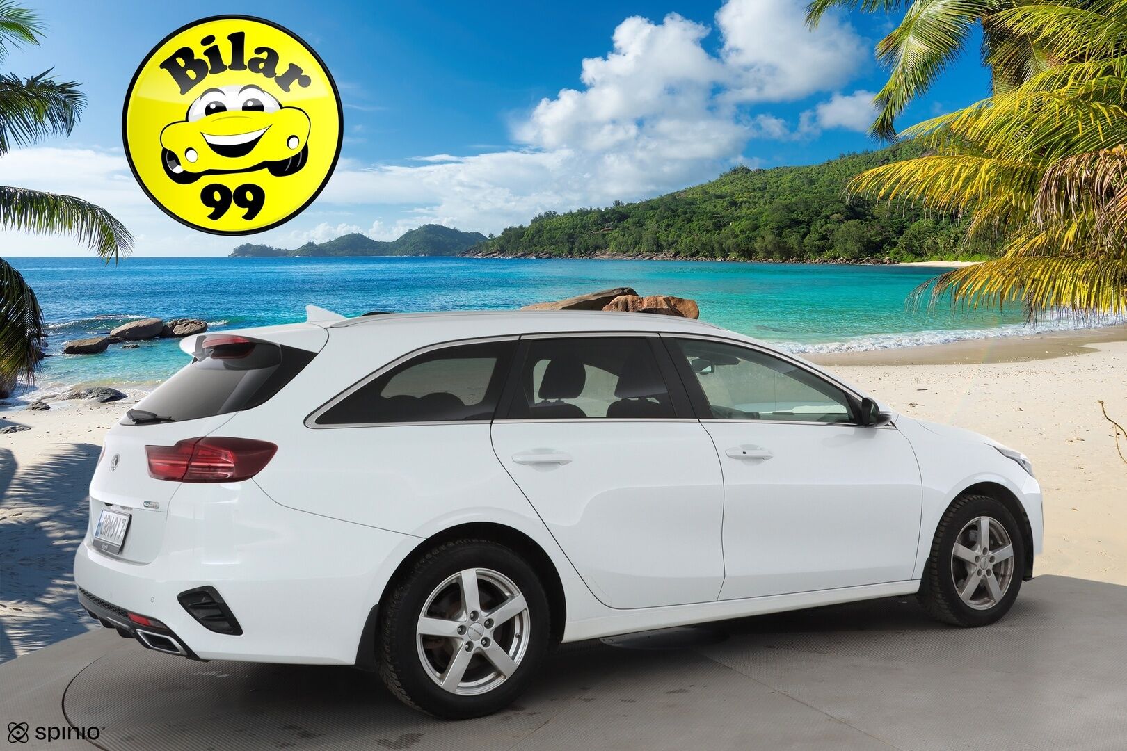 Kia Ceed 2020 1,6 GDI Plug-In Hybrid EX SW DCT * ACC / P.kamera / LED / Keyless / Kaistavahti / Ratinlämmitin * - Kahdet renkaat aluvanteilla / Merkkihuollettu